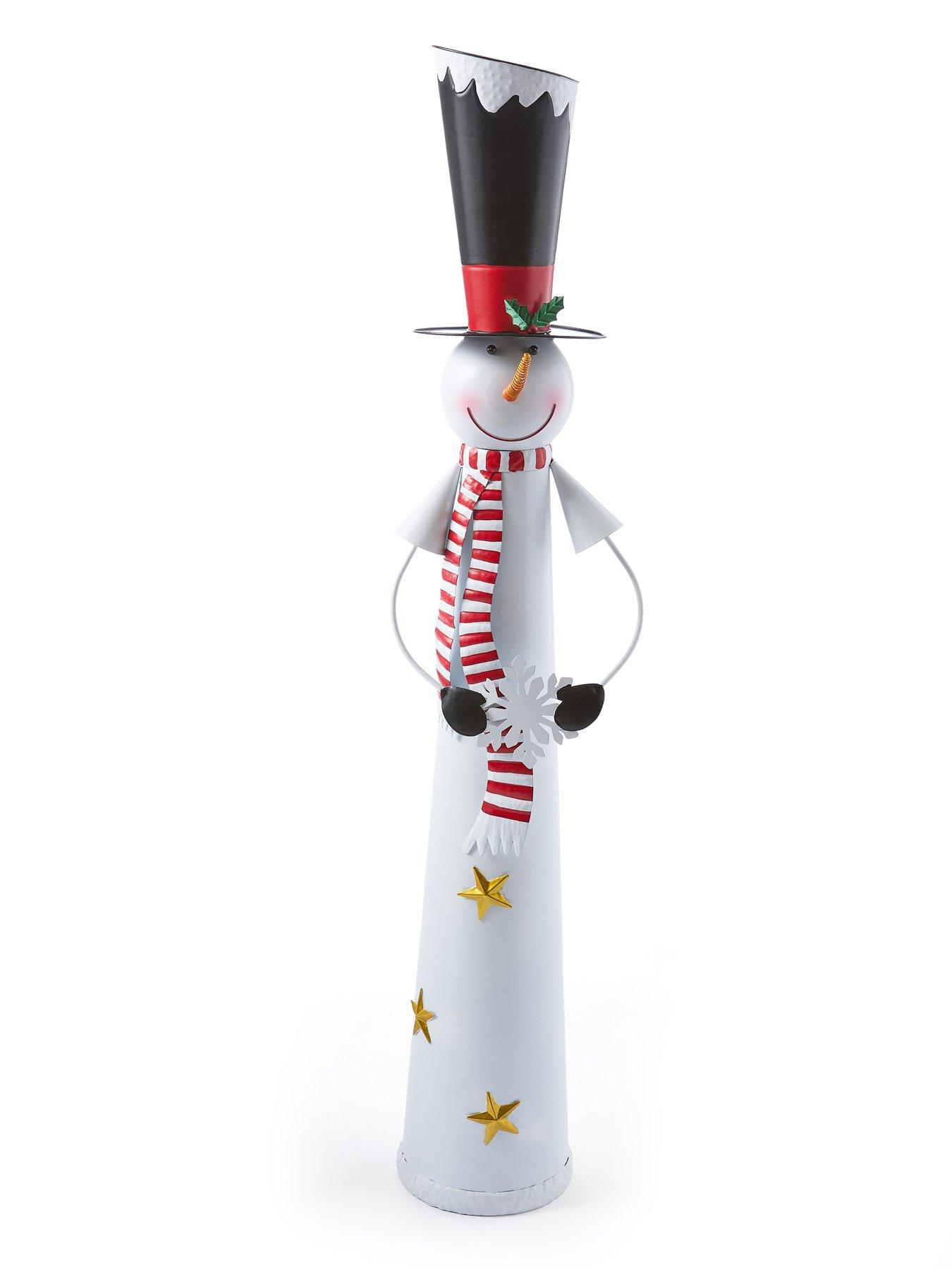 Image 2 of 5 of Very Home 102&nbsp;cm Metal Snowman Ornament
