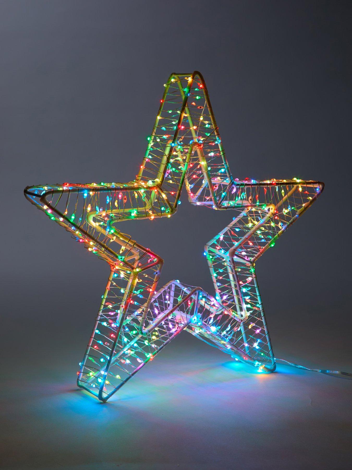 Image 3 of 5 of Very Home 3D LED&nbsp;Indoor/Outdoor Star Christmas&nbsp;Light