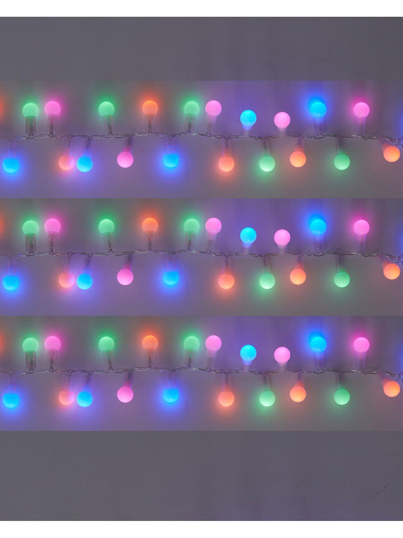 Image 3 of 6 of Very Home 288 Pastel LED Cluster Ball Christmas&nbsp;Lights with 8 Functions