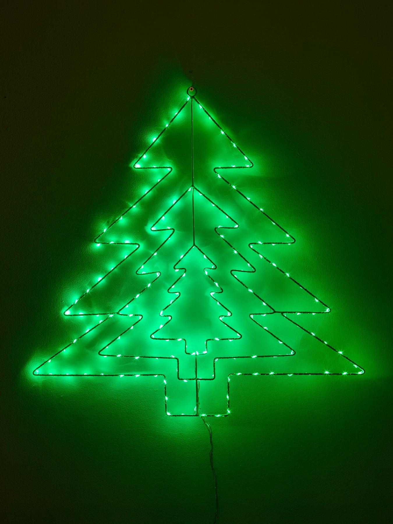 Image 3 of 6 of Very Home Christmas Tree Shaped Light with Chasing Function