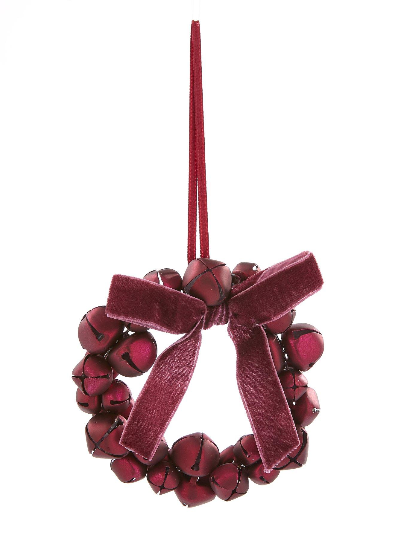  image of very-home-pack-of-3nbspbell-wreath-christmasnbsptree-ornaments