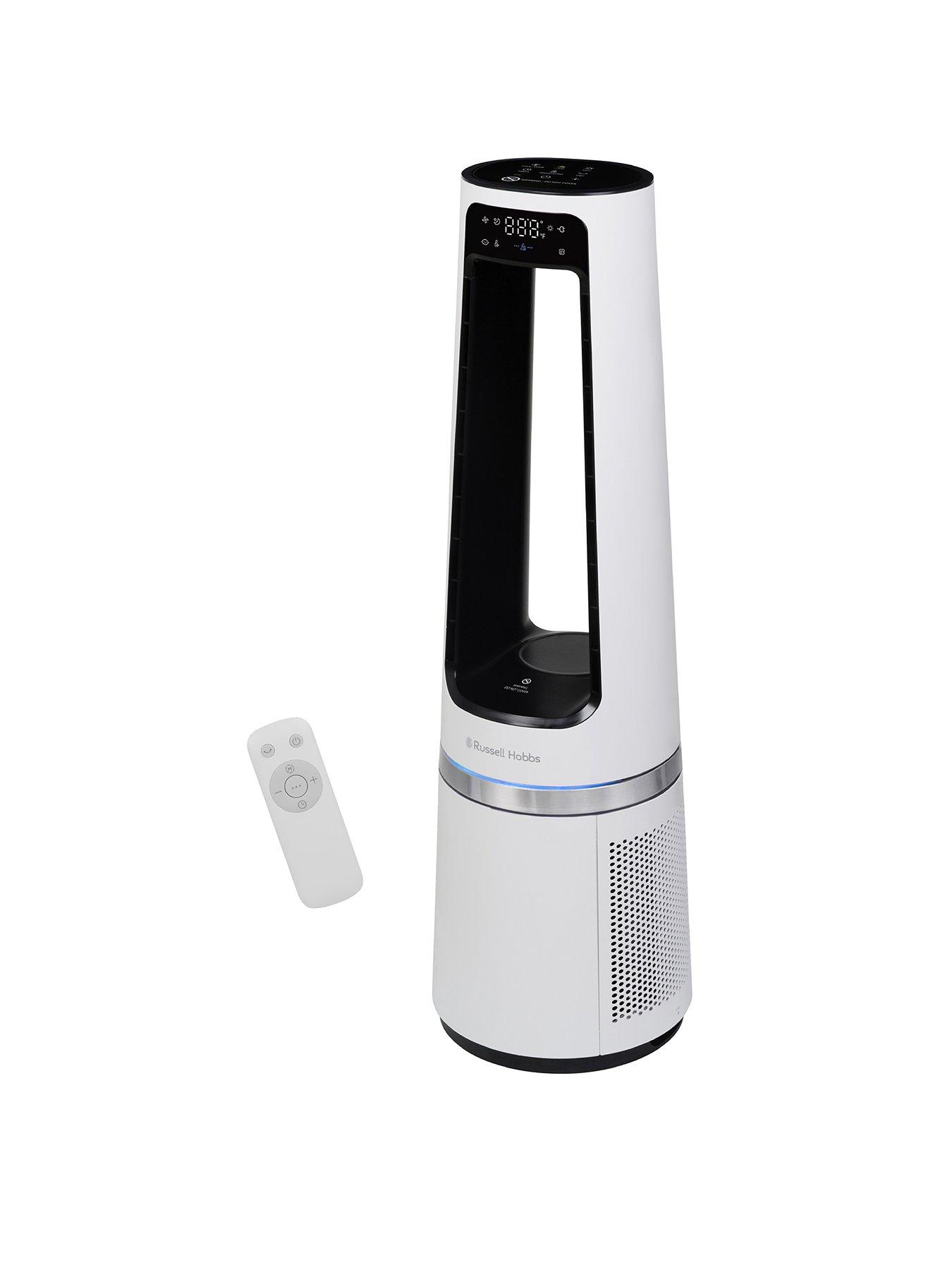 Russell Hobbs RHBLDL25W, Bladeless Cool and Heat in White