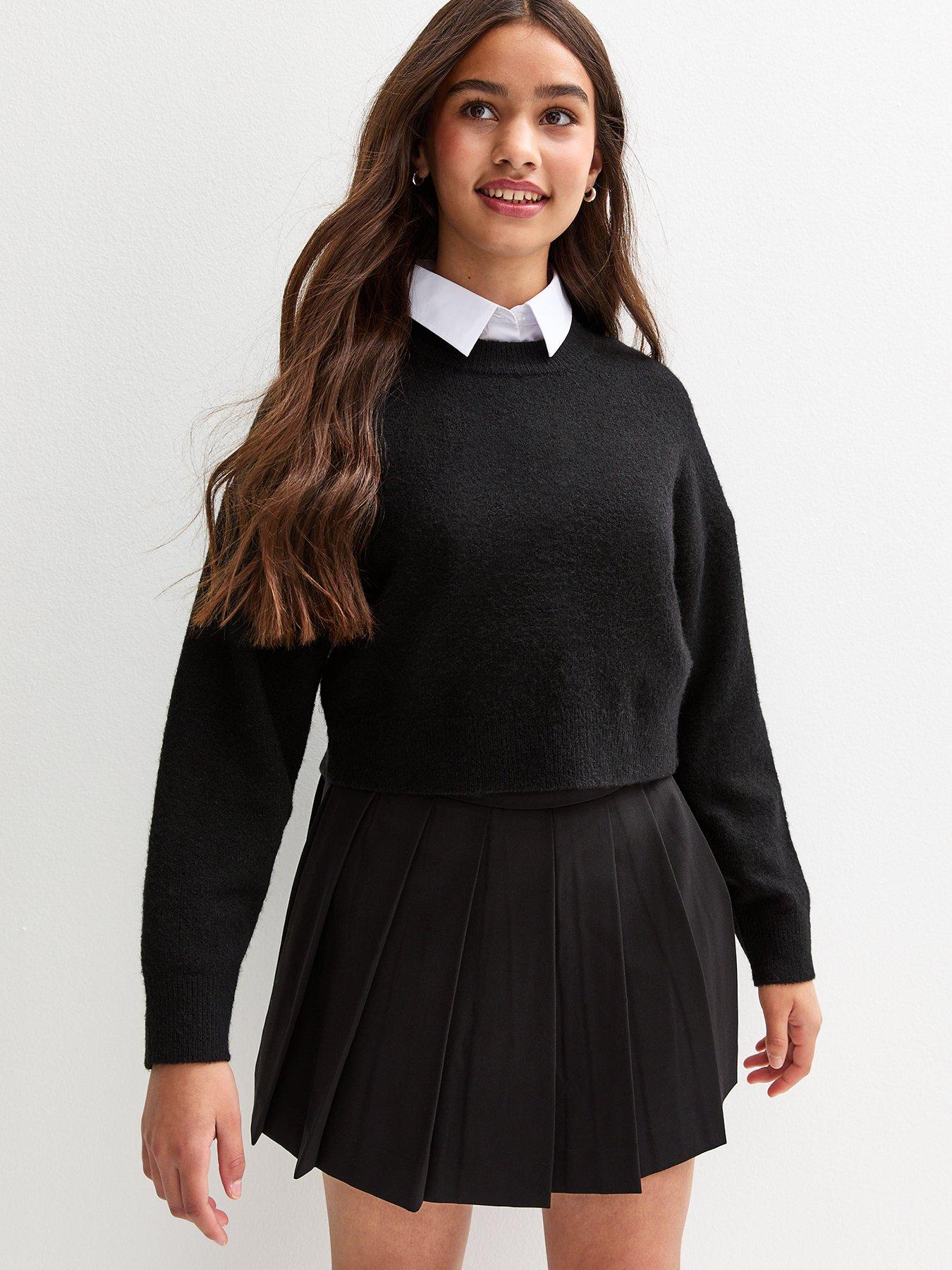 new-look-915-girls-crew-neck-school-jumper-black