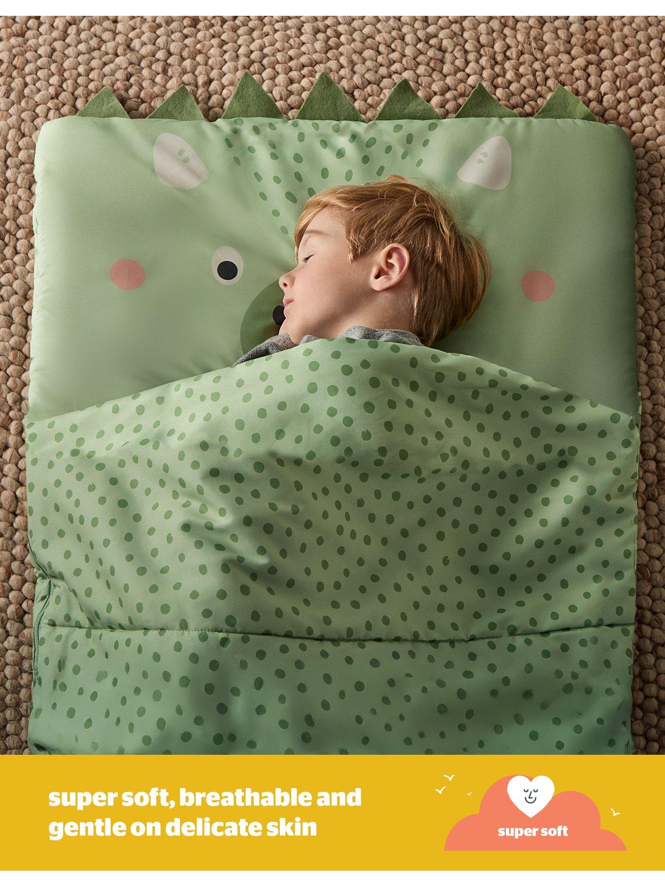  image of silentnight-healthy-growth-indoor-sleeping-bag-ndash-dinosaur