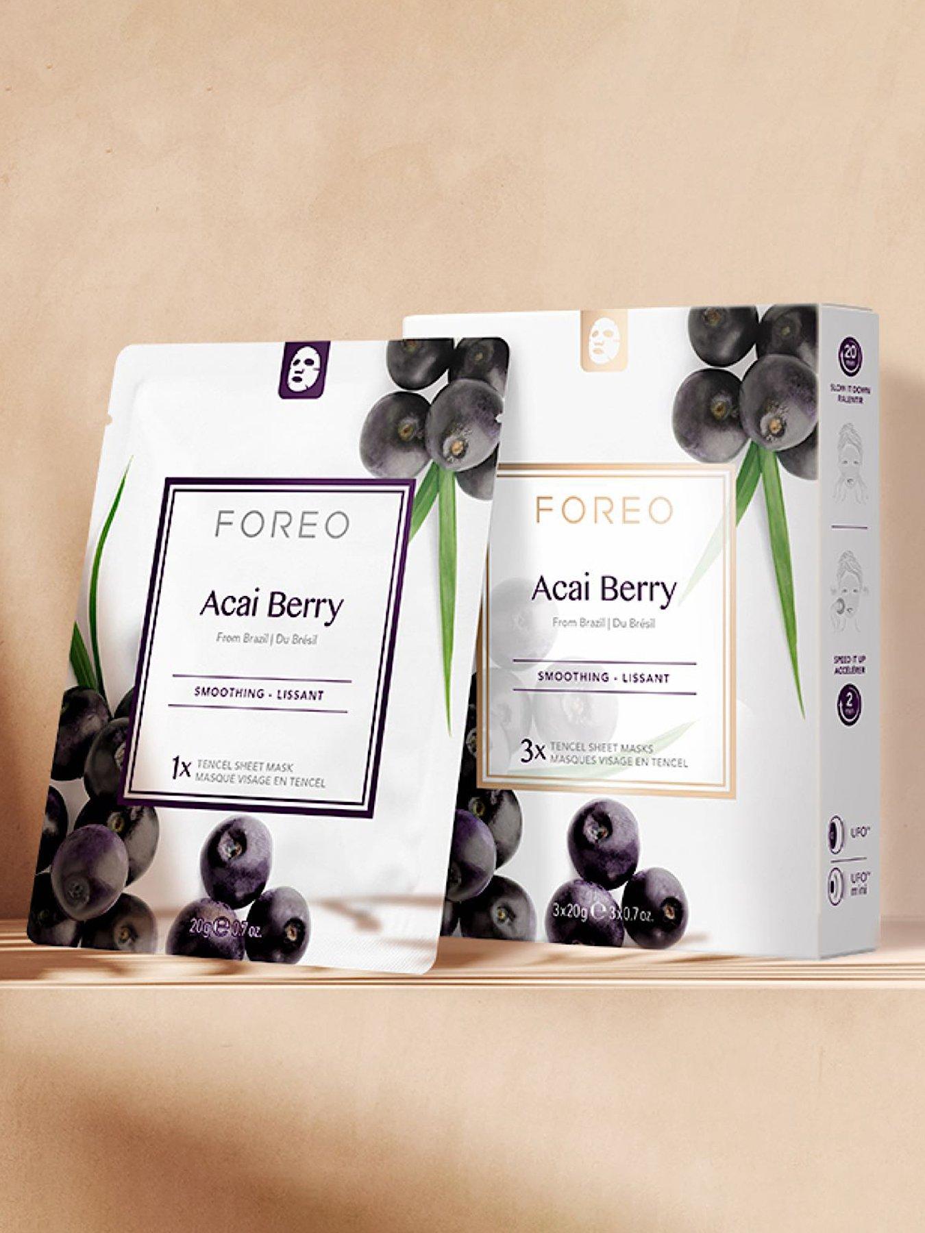  image of foreo-farm-to-face-masks-x3-acai-berry