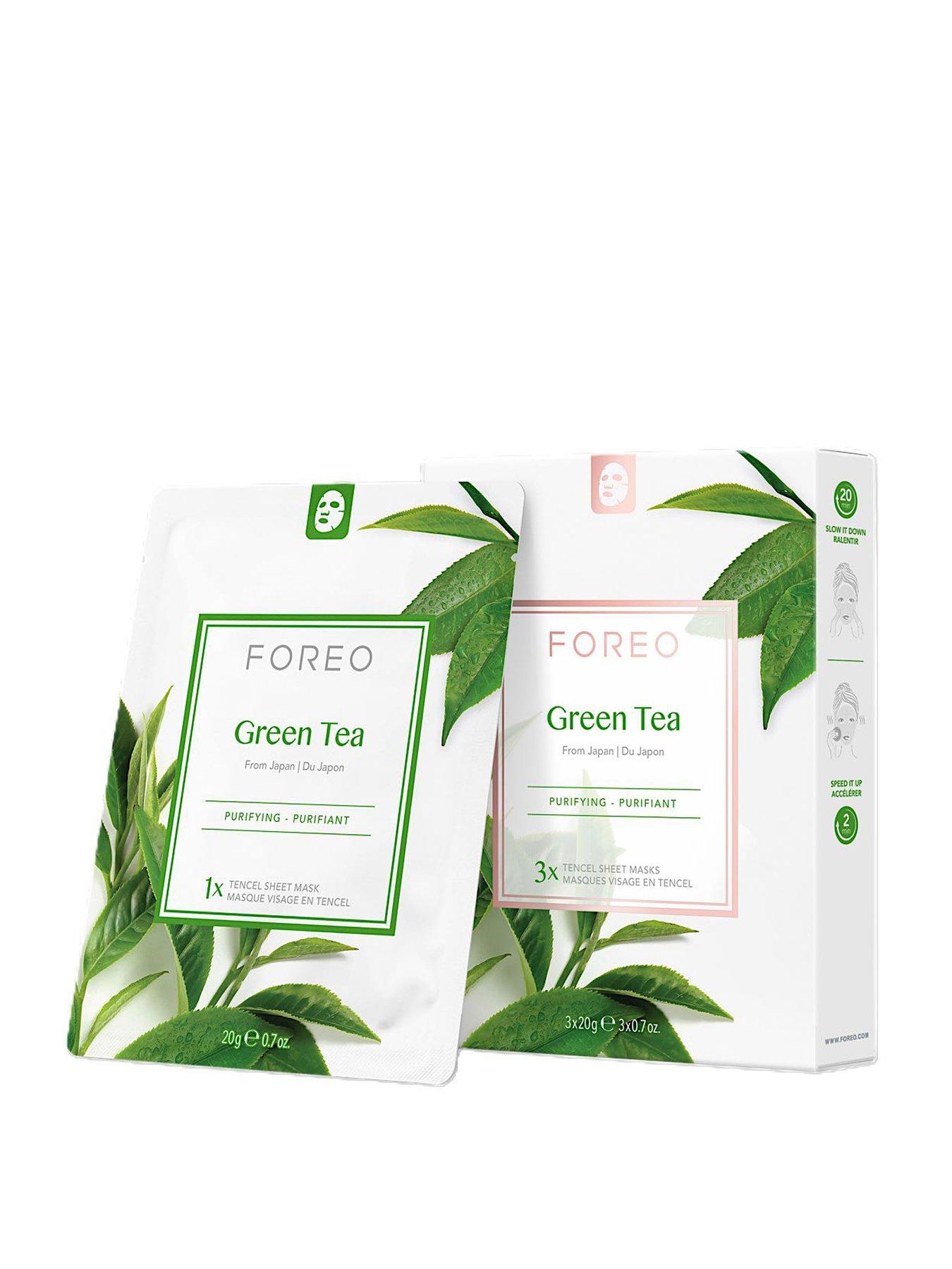 FOREO Farm to Face Masks x3 Green Tea