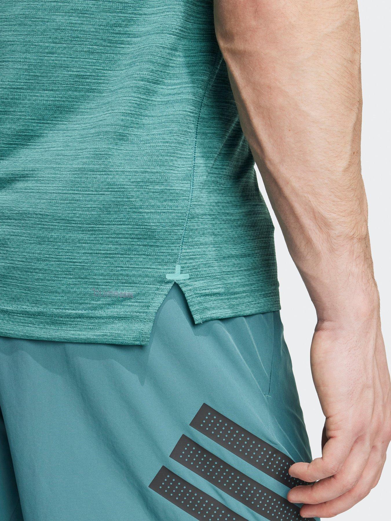 Image 5 of 5 of adidas Mens Training Gym T-Shirt - Green