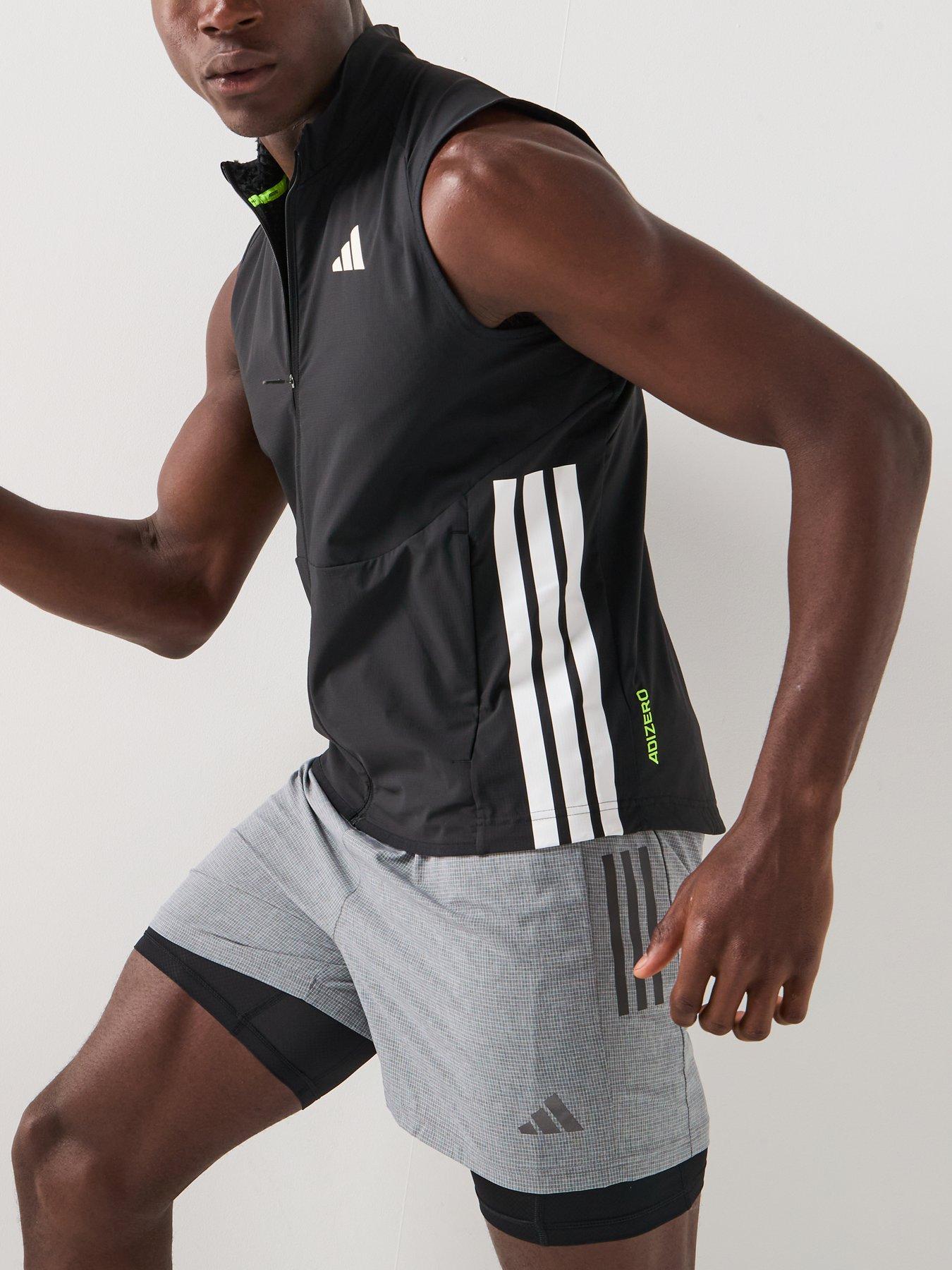 Image 6 of 6 of adidas Mens Running Own The Run 2in1 Shorts - Grey