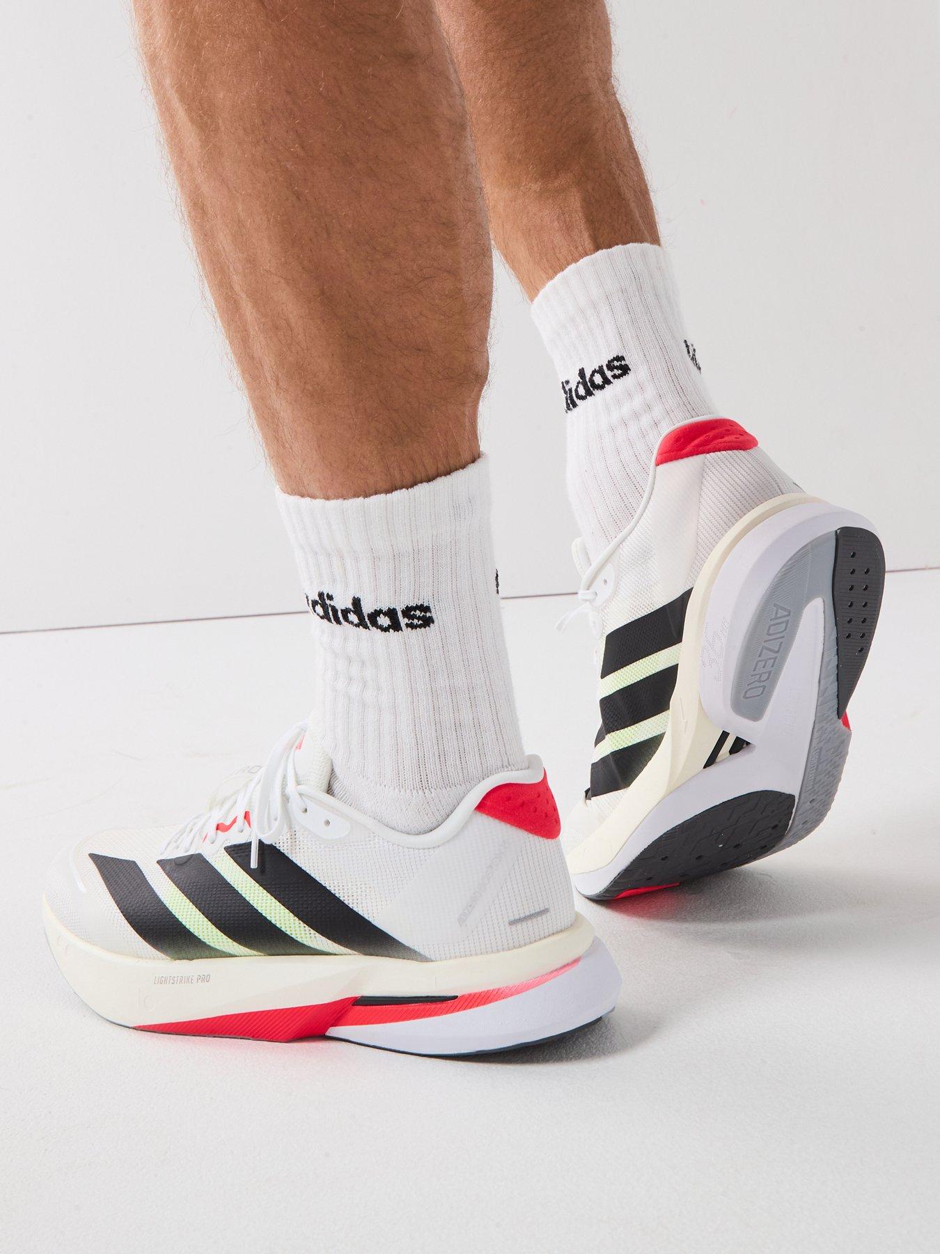 undefined Mens Running Adizero Boston 13 Trainers - White