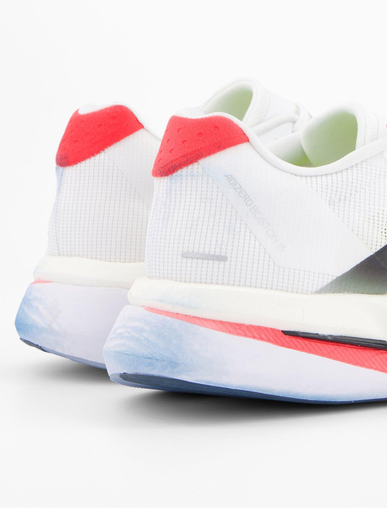 adidas Mens Running Adizero Boston 13 Trainers - White | Littlewoods