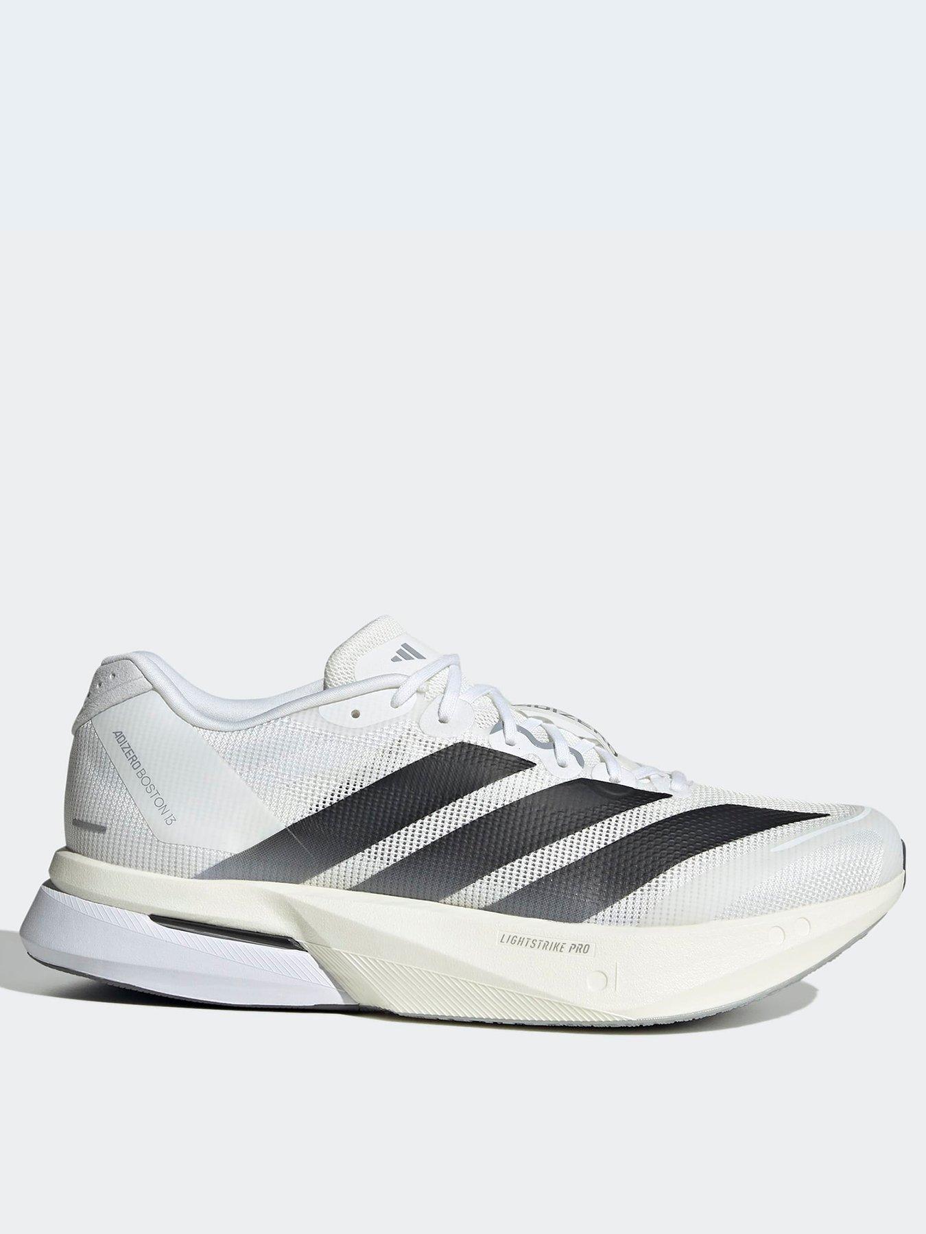 Image 1 of 7 of adidas Mens Running Adizero Boston 13 Trainers - White