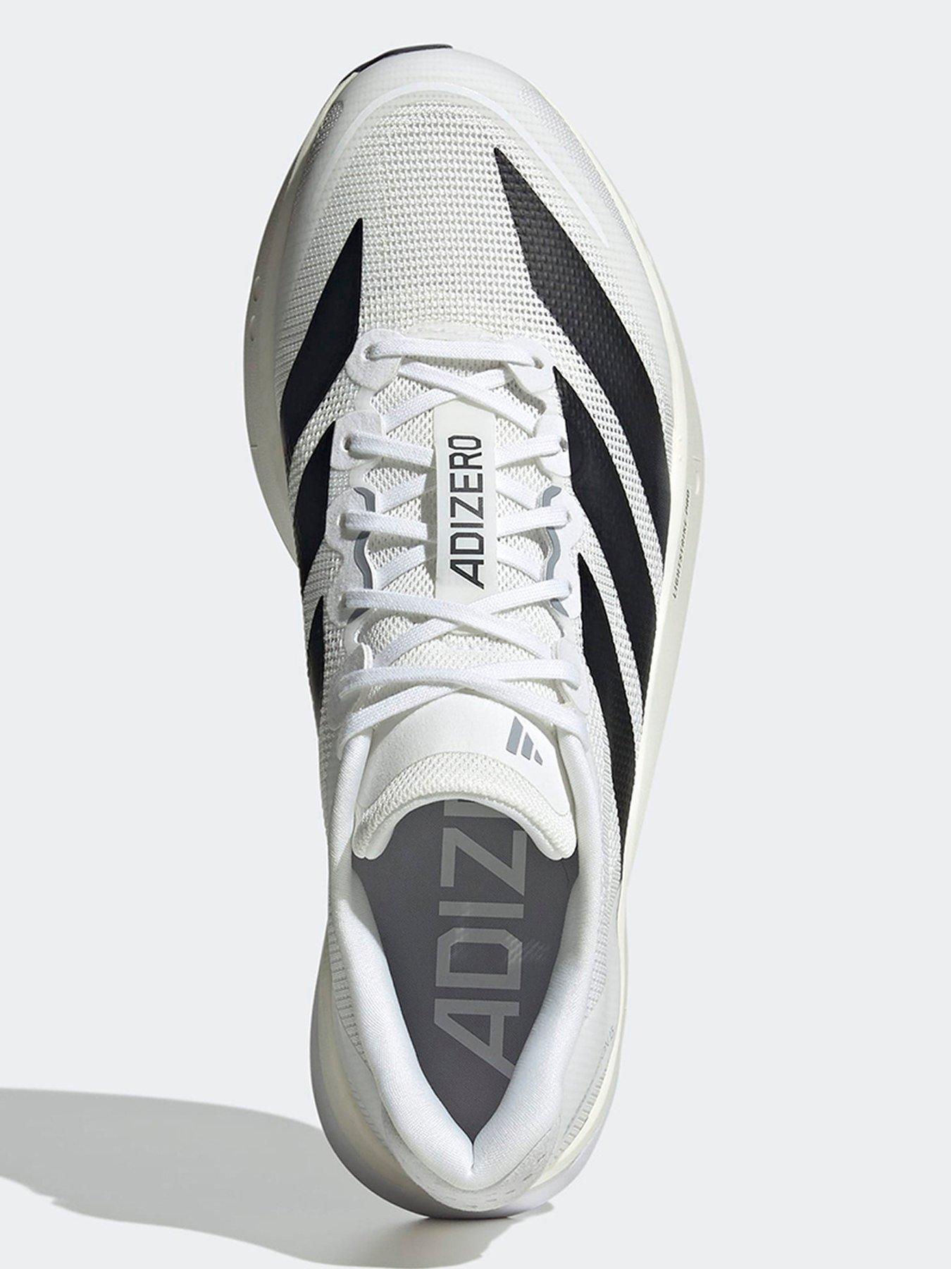 Image 4 of 7 of adidas Mens Running Adizero Boston 13 Trainers - White
