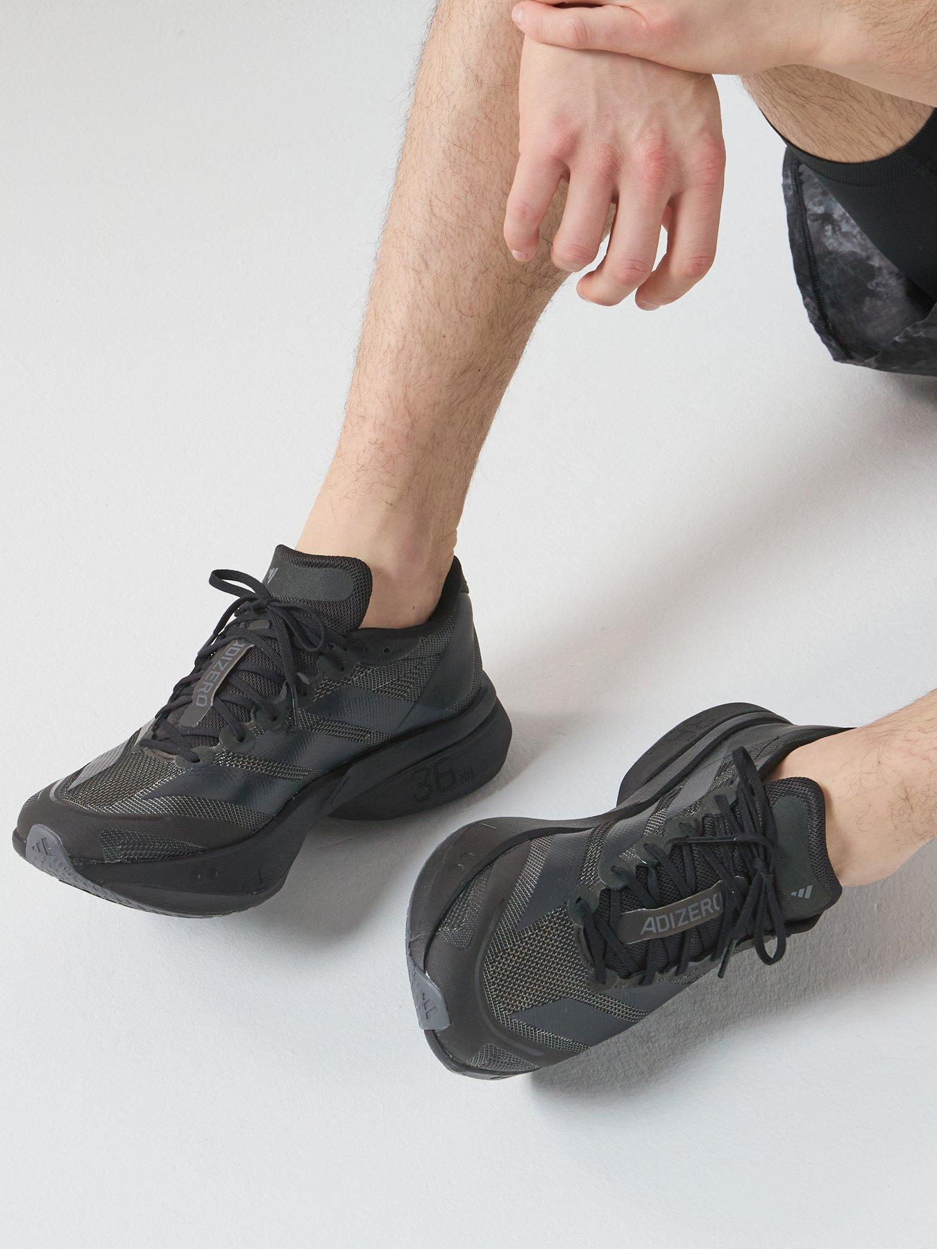 adidas Mens Running Adizero Boston 13 Trainers - Black