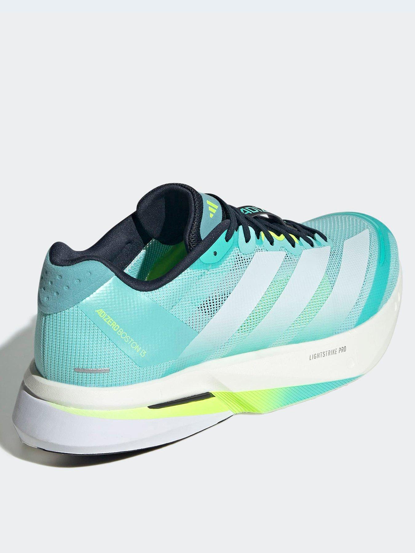 adidas Mens Running Adizero Boston 13 Trainers - Blue | Littlewoods