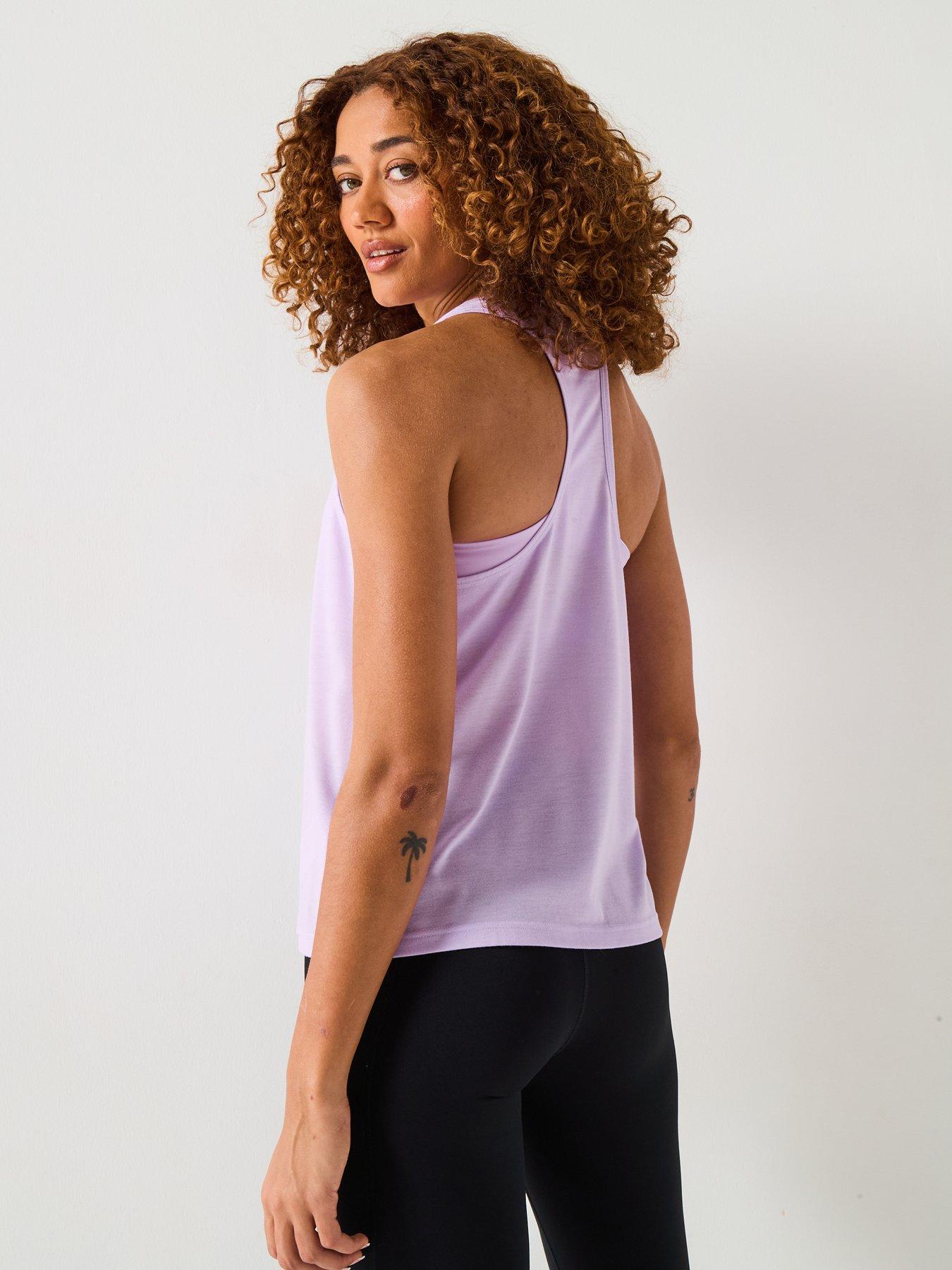 Image 2 of 6 of adidas Womens Training Essentials Tank - Purple