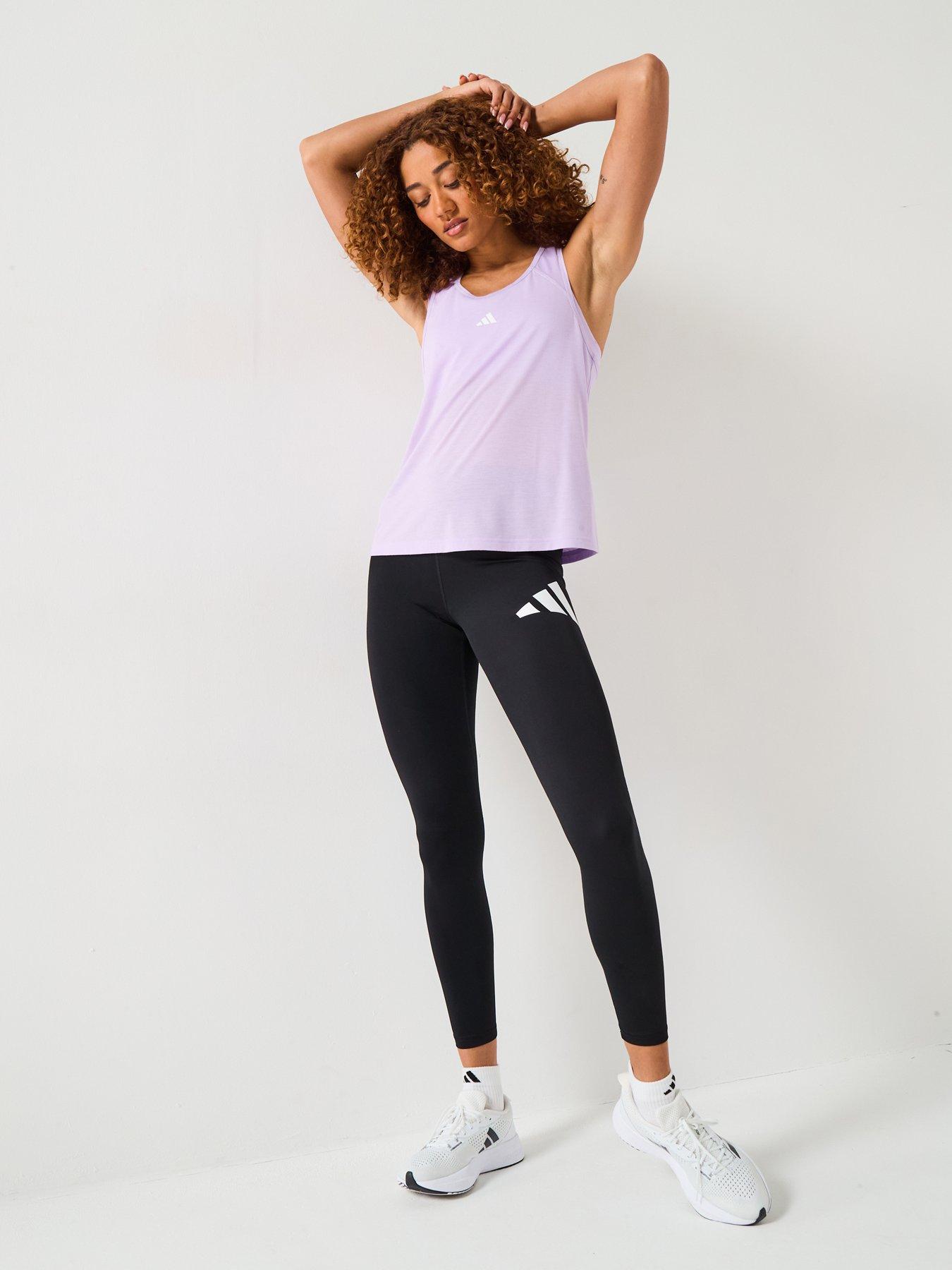 Image 3 of 6 of adidas Womens Training Essentials Tank - Purple