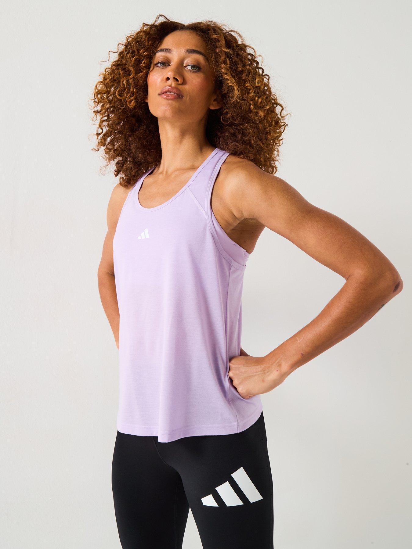Image 4 of 6 of adidas Womens Training Essentials Tank - Purple