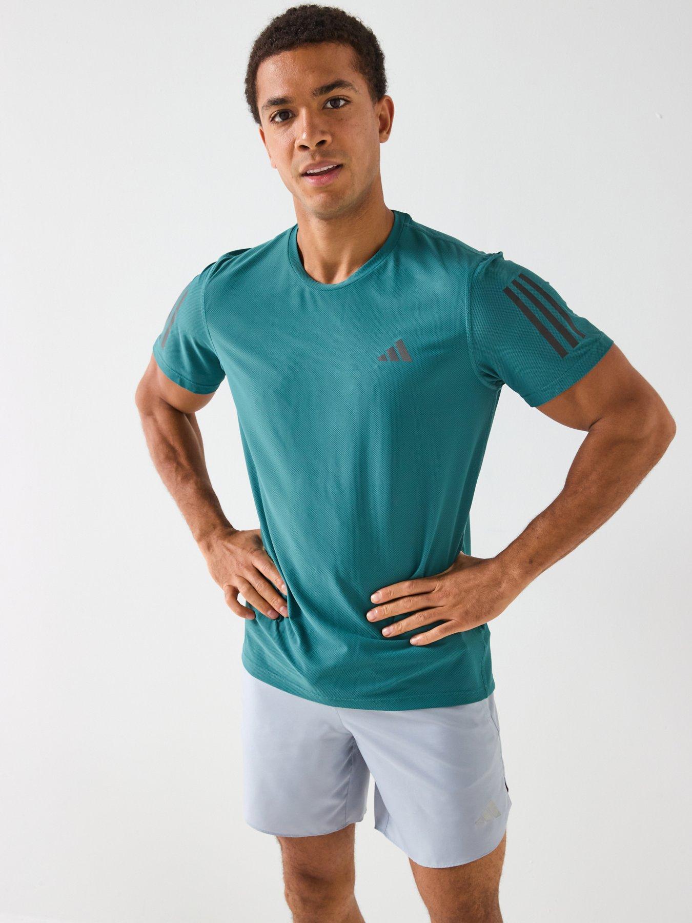 undefined Mens Running Own The Run T-shirt - Green