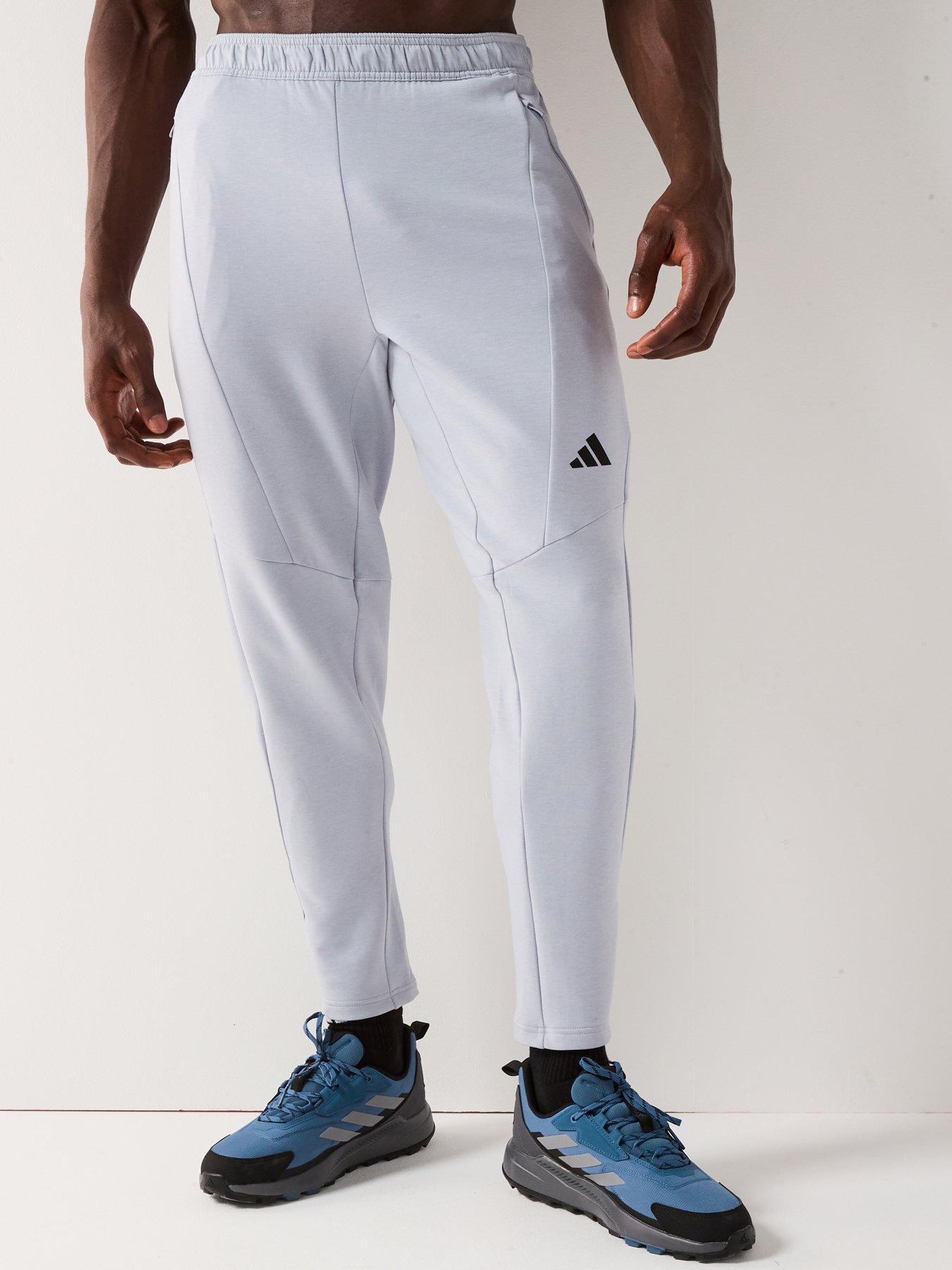 undefined Mens Training D4t Knit Pants - Grey