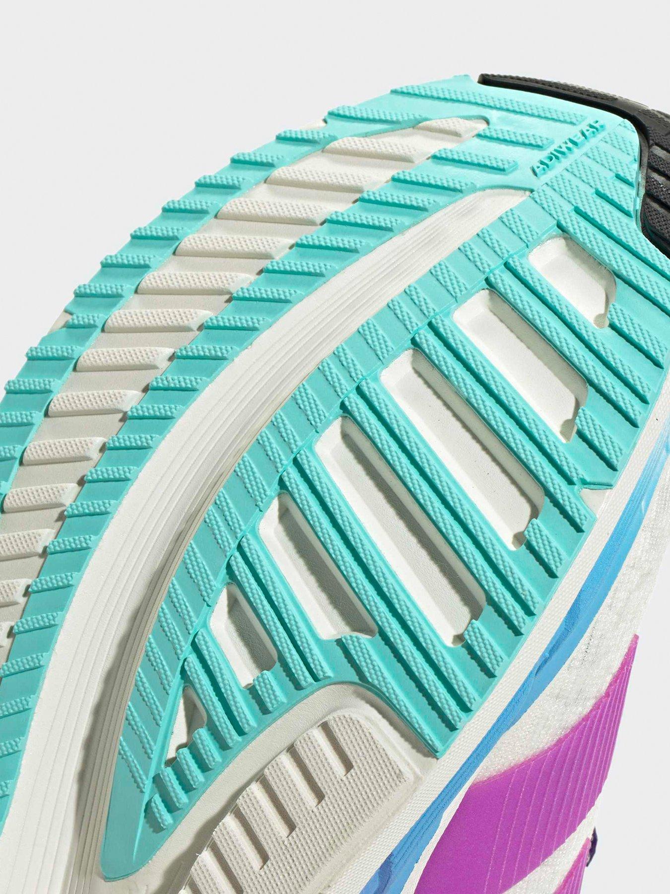  image of adidas-womens-running-adistar-4-trainers-whitepurple