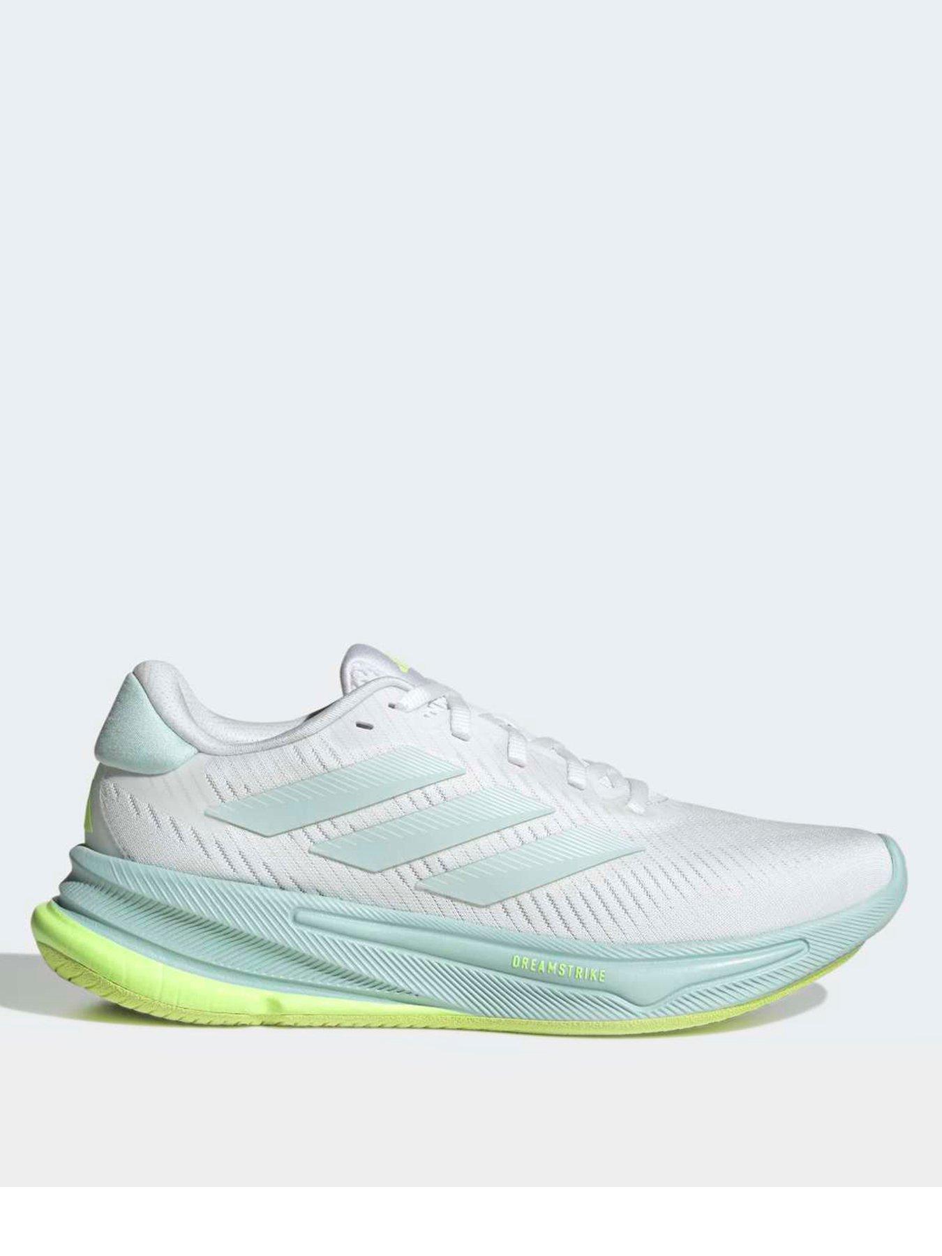adidas Womens Running Supernova Ease Trainers - Green/White