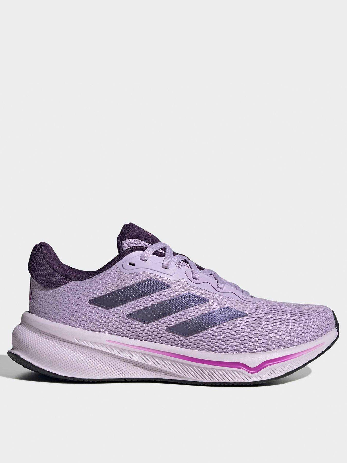  image of adidas-womens-running-response-trainers-purple