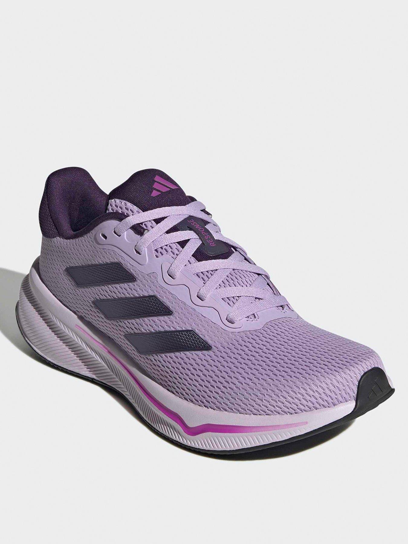  image of adidas-womens-running-response-trainers-purple