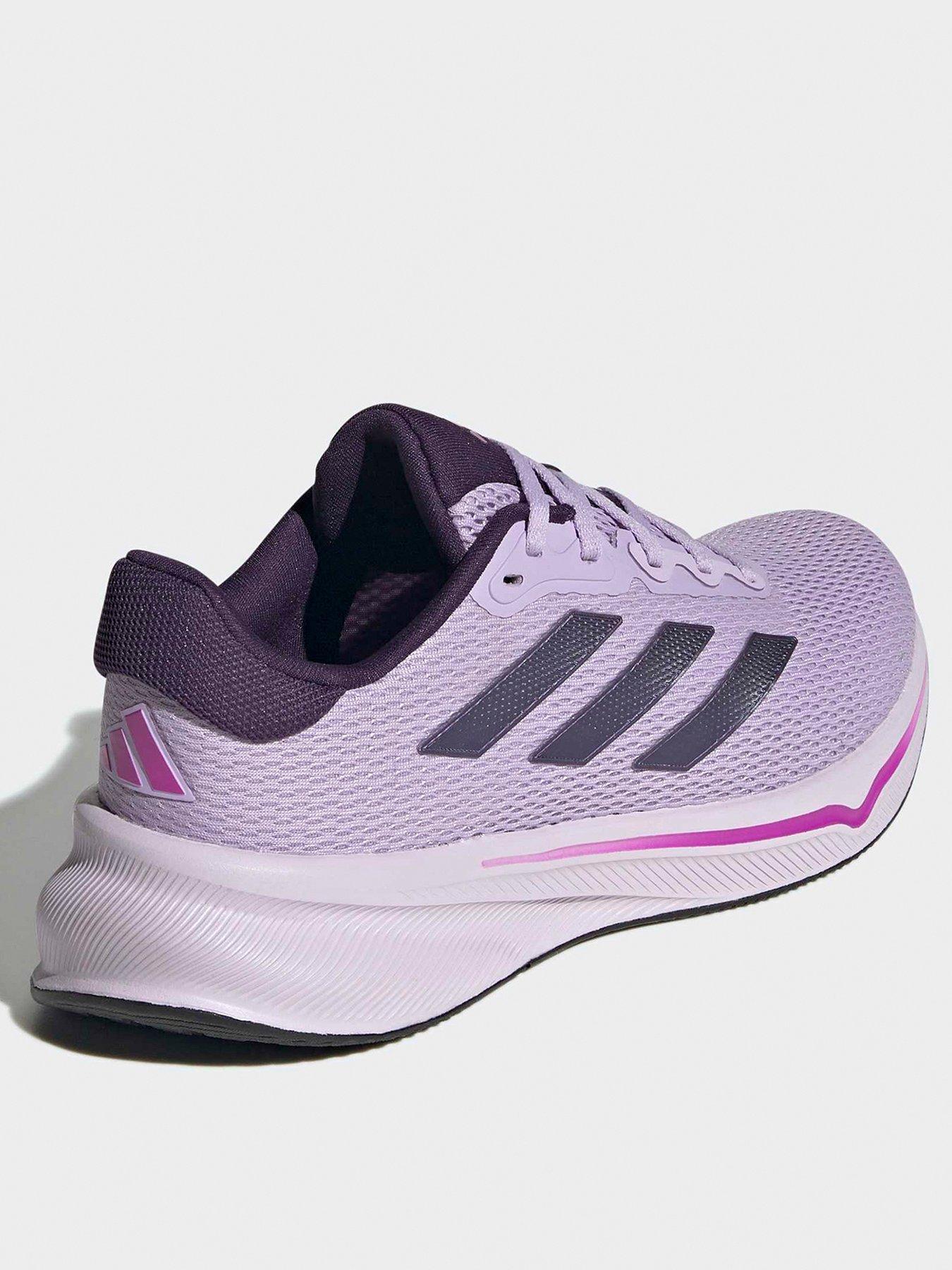  image of adidas-womens-running-response-trainers-purple