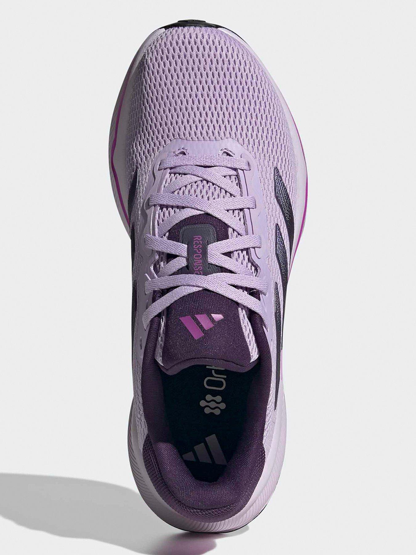  image of adidas-womens-running-response-trainers-purple