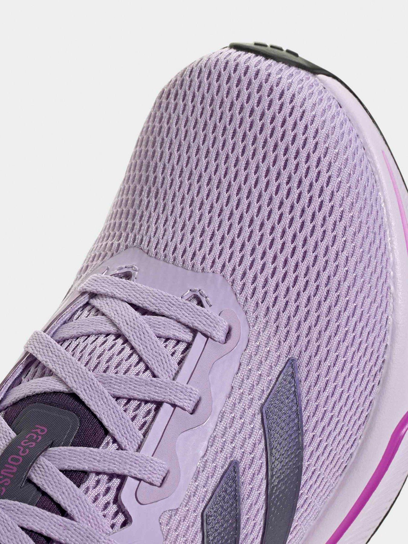 image of adidas-womens-running-response-trainers-purple