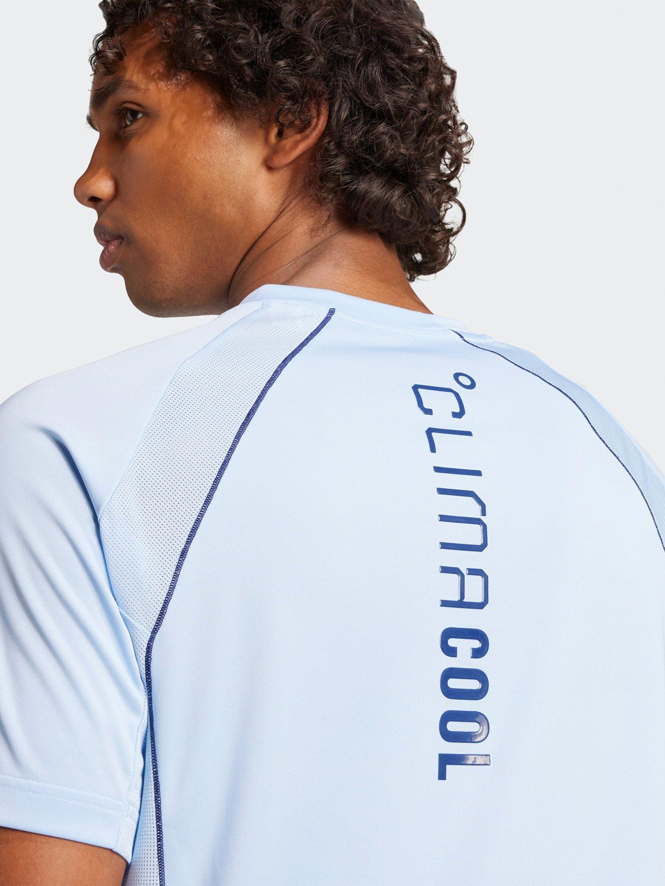 Image 4 of 5 of adidas Mens Training Tech T-shirt - Blue