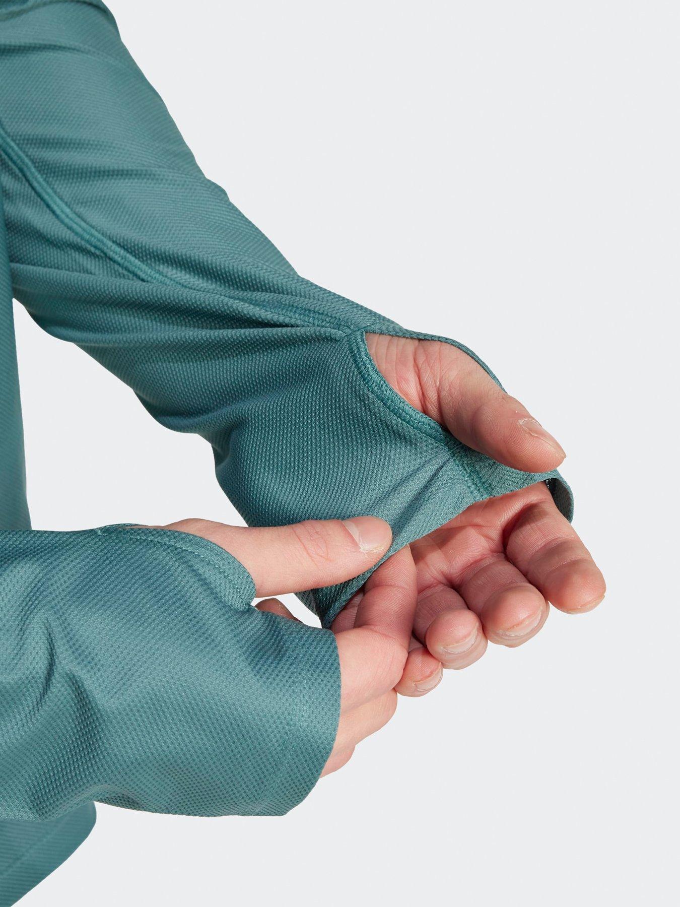 Image 5 of 5 of adidas Mens Running Own The Run Long Sleeve T-shirt - Green