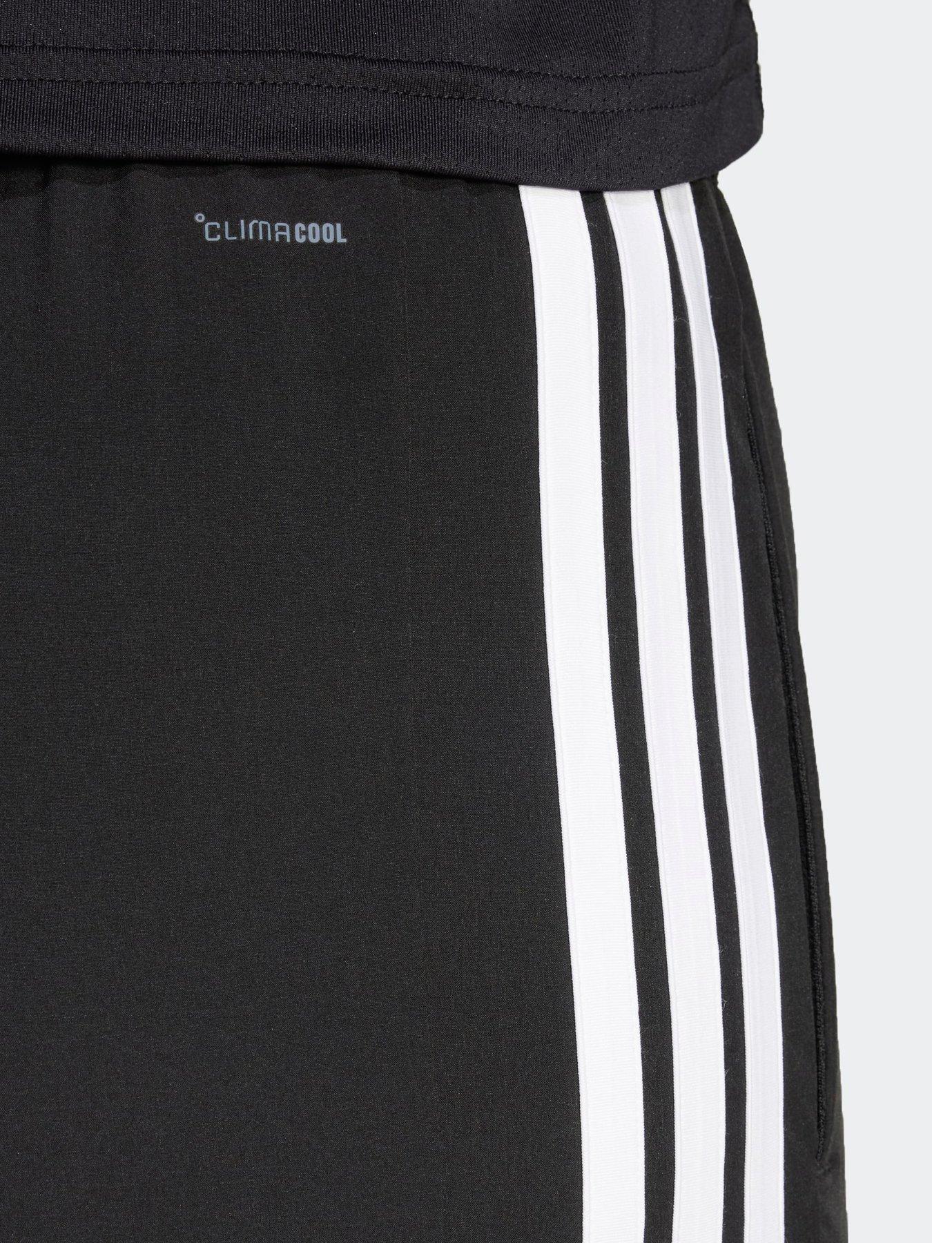 Image 5 of 5 of adidas Womens Training Essentials 3 Stripe Woven Pants - Black