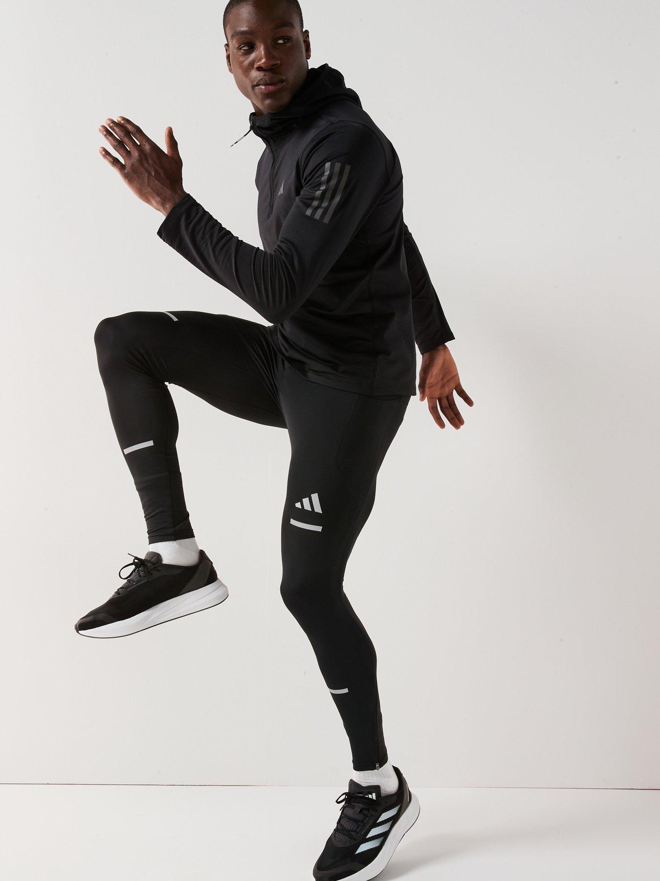  image of adidas-mens-running-adi365-winter-tights-black