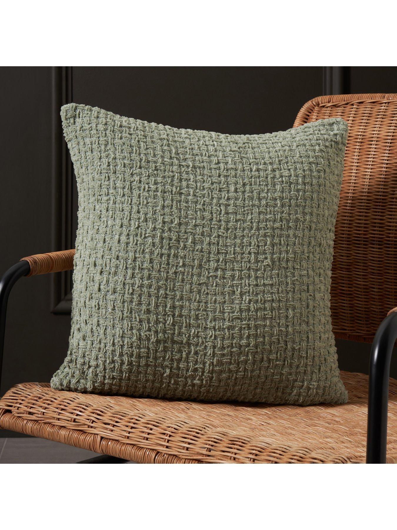  image of very-home-nbspcross-weave-chenille-cushion