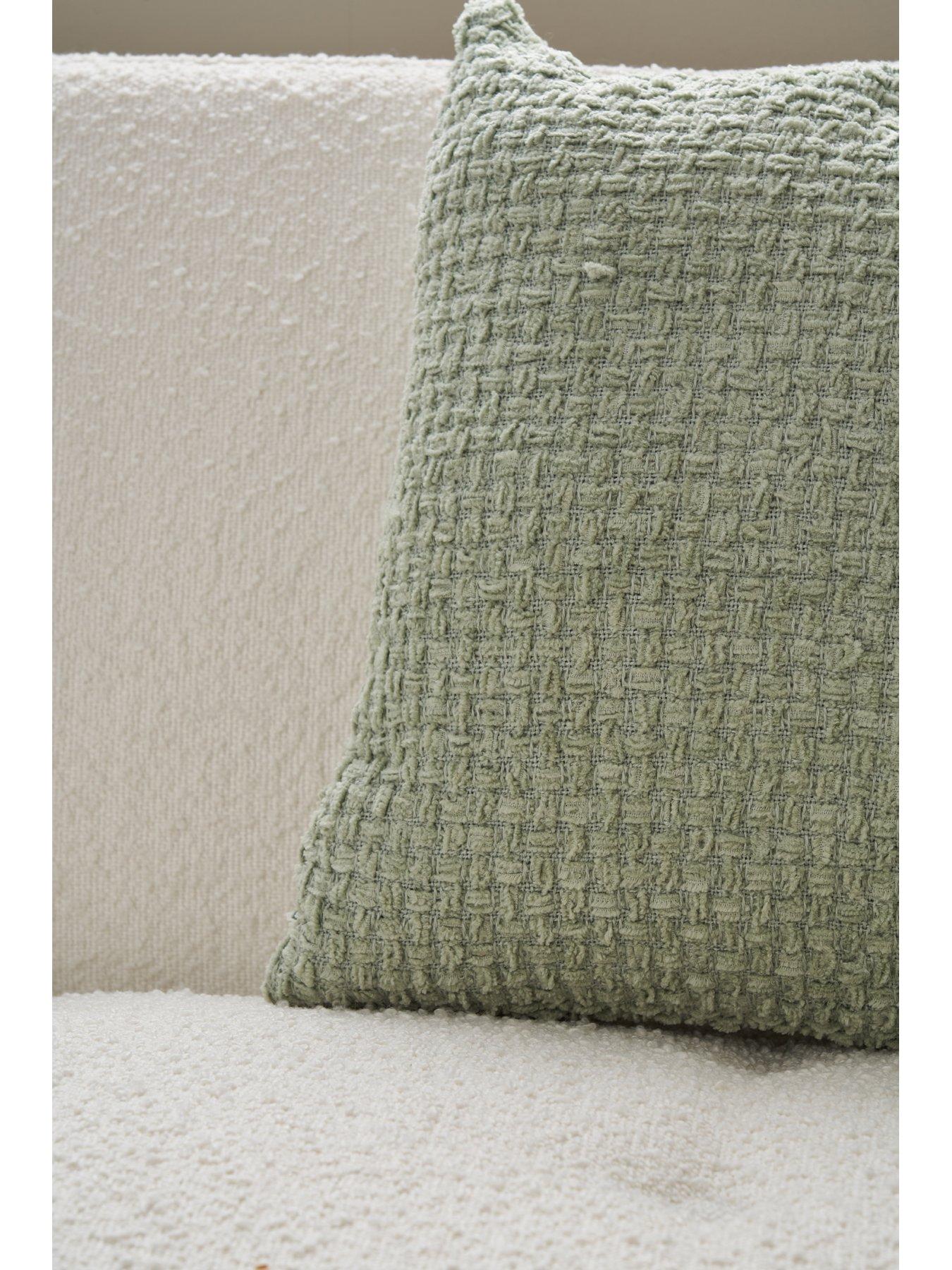  image of very-home-nbspcross-weave-chenille-cushion