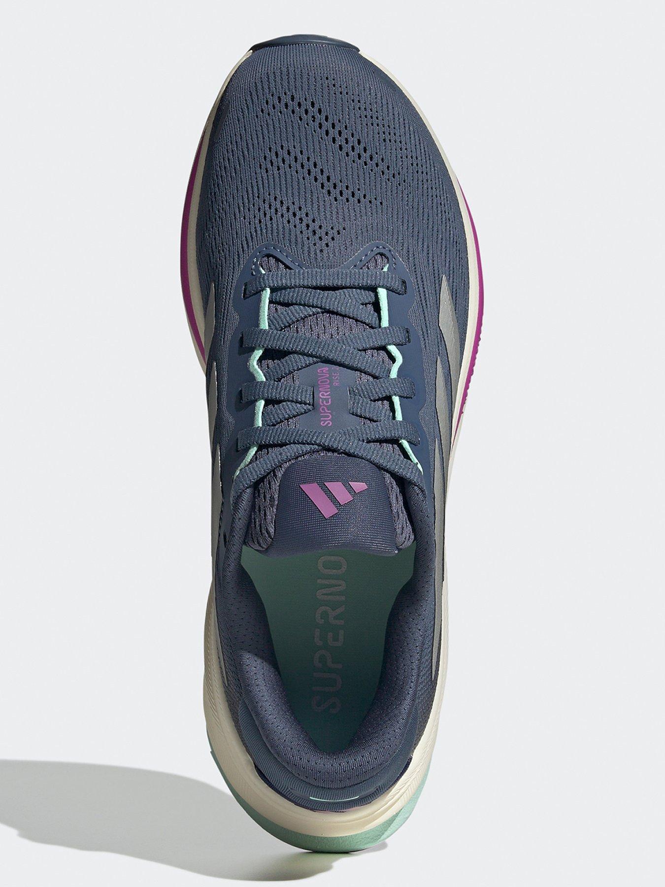 Image 4 of 7 of adidas Womens Running Supernova Rise 2 Trainers - Navy