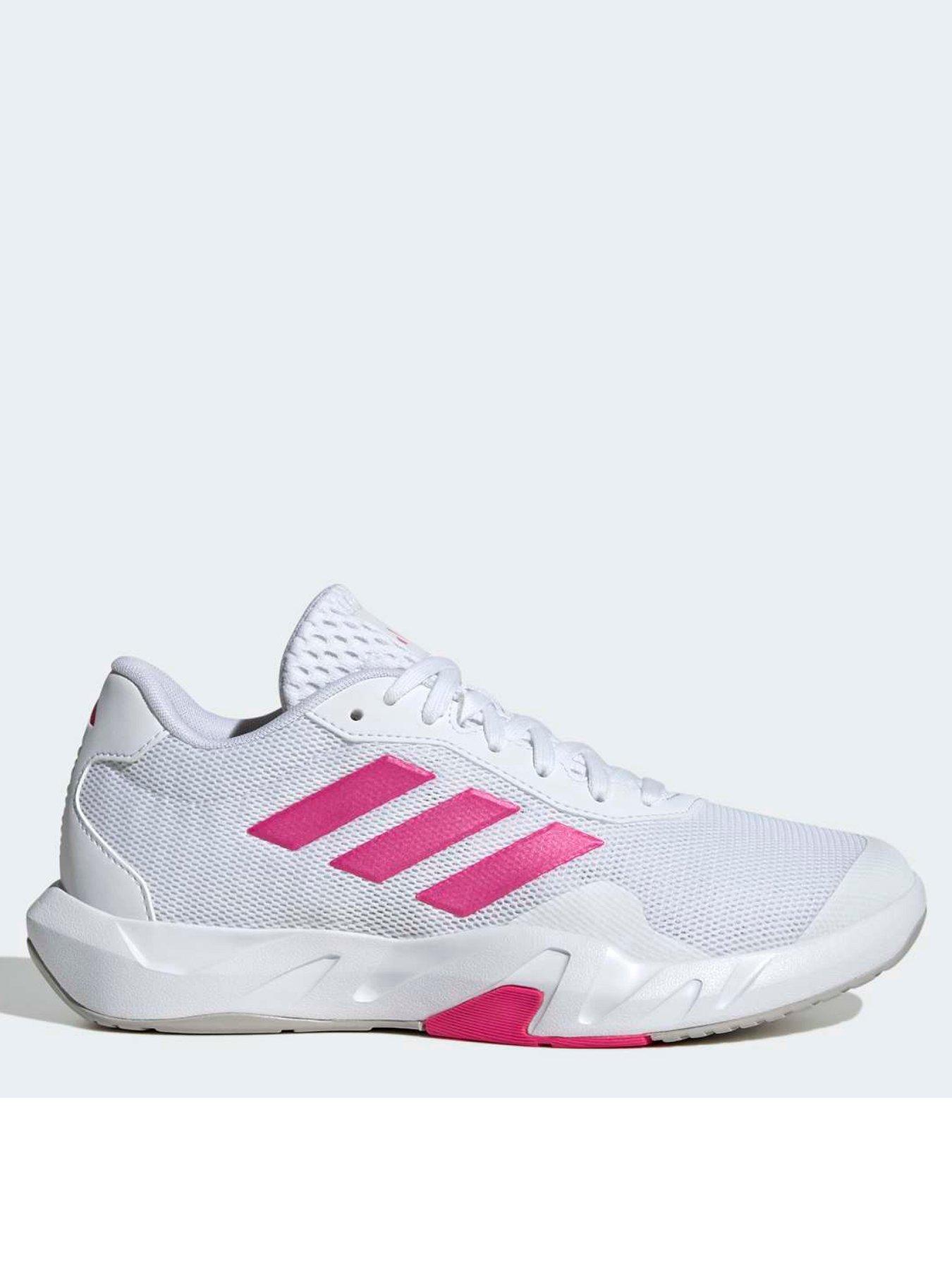 undefined Womens Training Amplimove Trainers - White/Pink