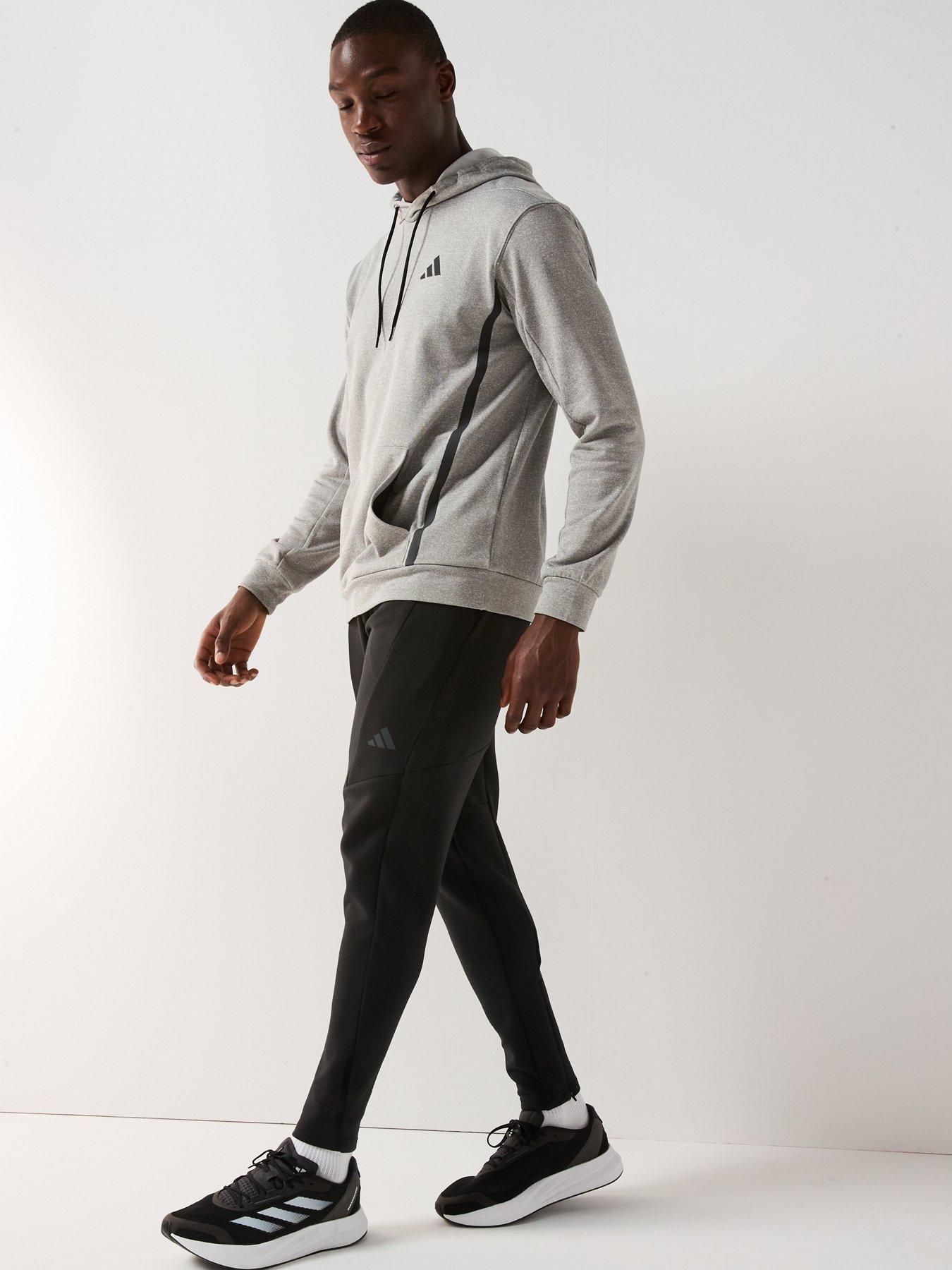  image of adidas-mens-training-game-amp-go-hoodie-grey