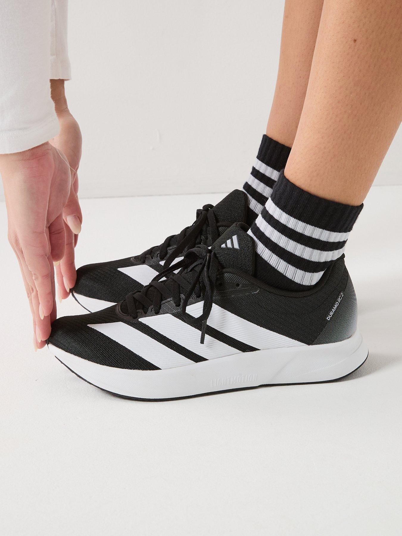 adidas Womens Running Duramo Rc2 Trainers - Black/White