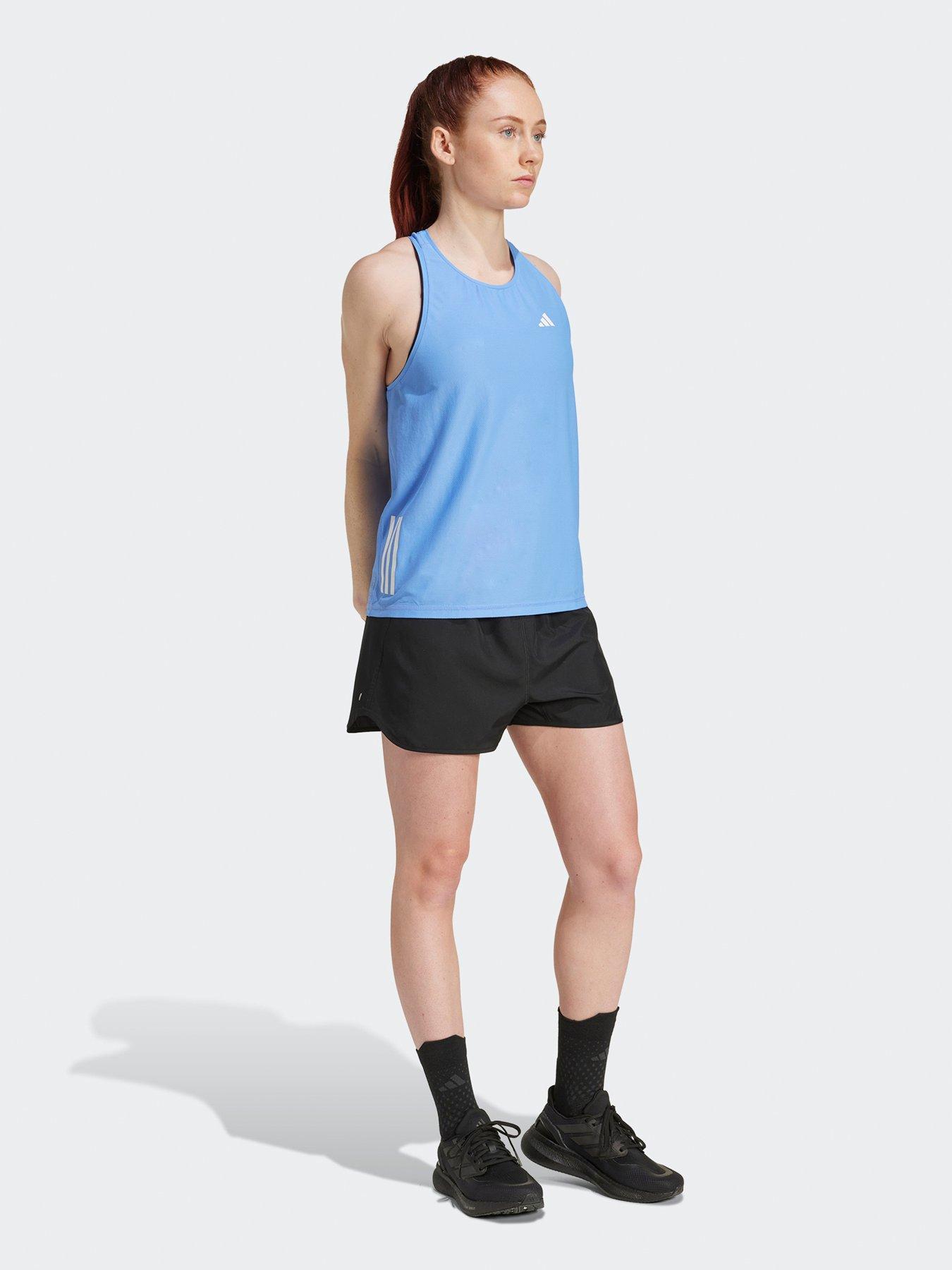 Image 3 of 5 of adidas Womens Running Own The Run Tank - Blue