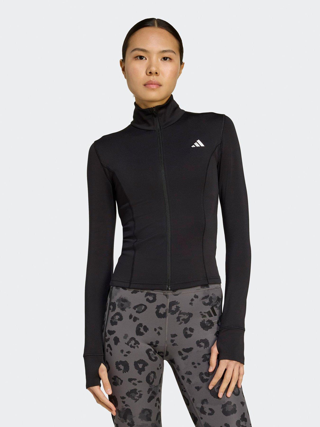 undefined Womens Training Optime Essentials Jacket - Black