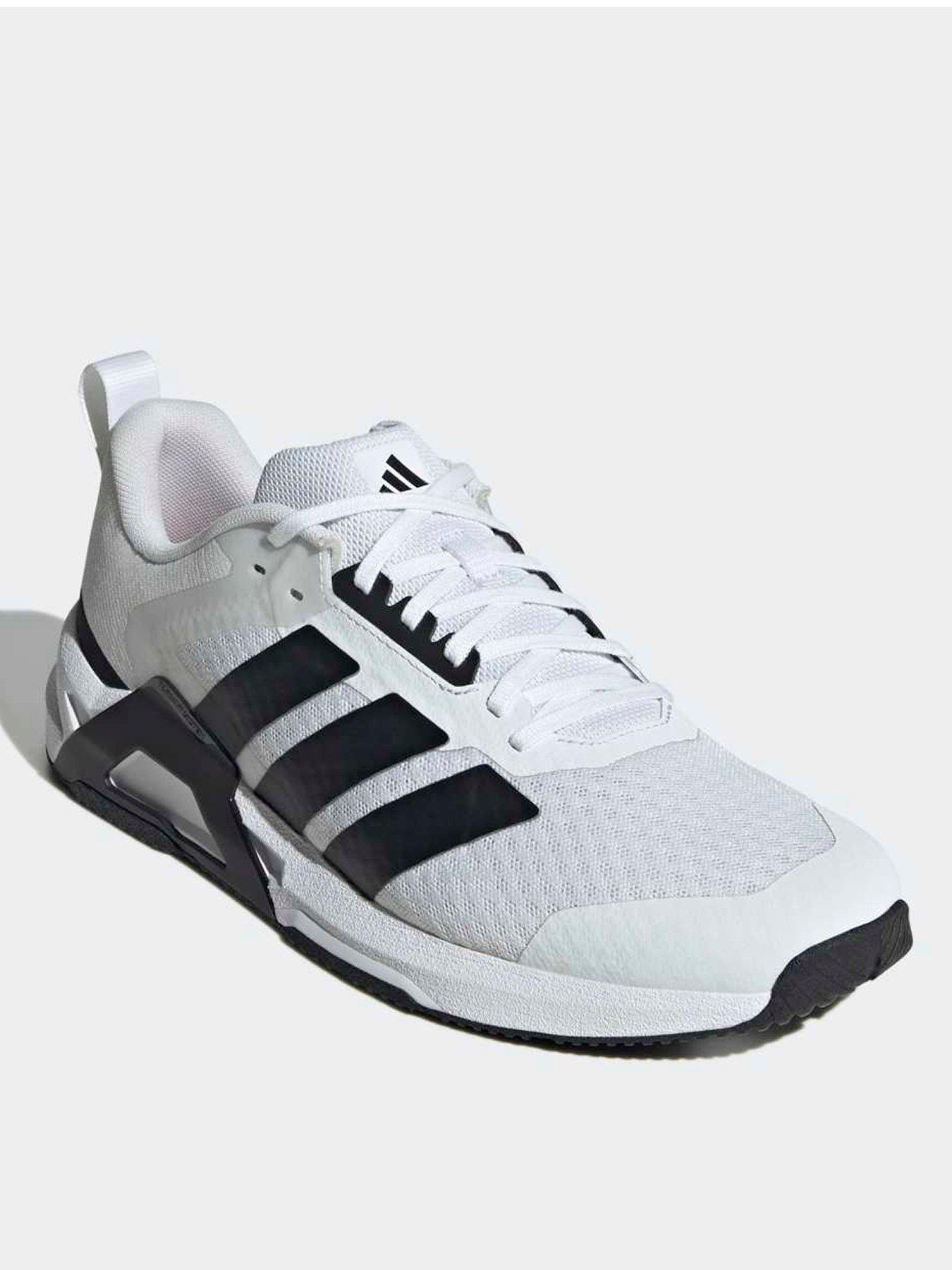 Image 2 of 6 of adidas Mens Training Dropset Control Trainers - White