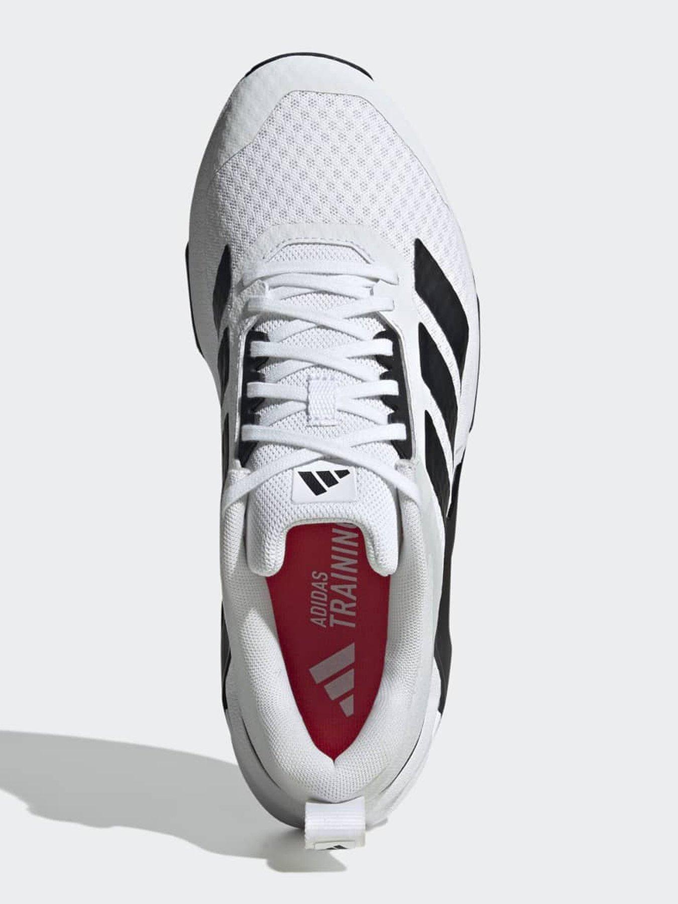 Image 4 of 6 of adidas Mens Training Dropset Control Trainers - White