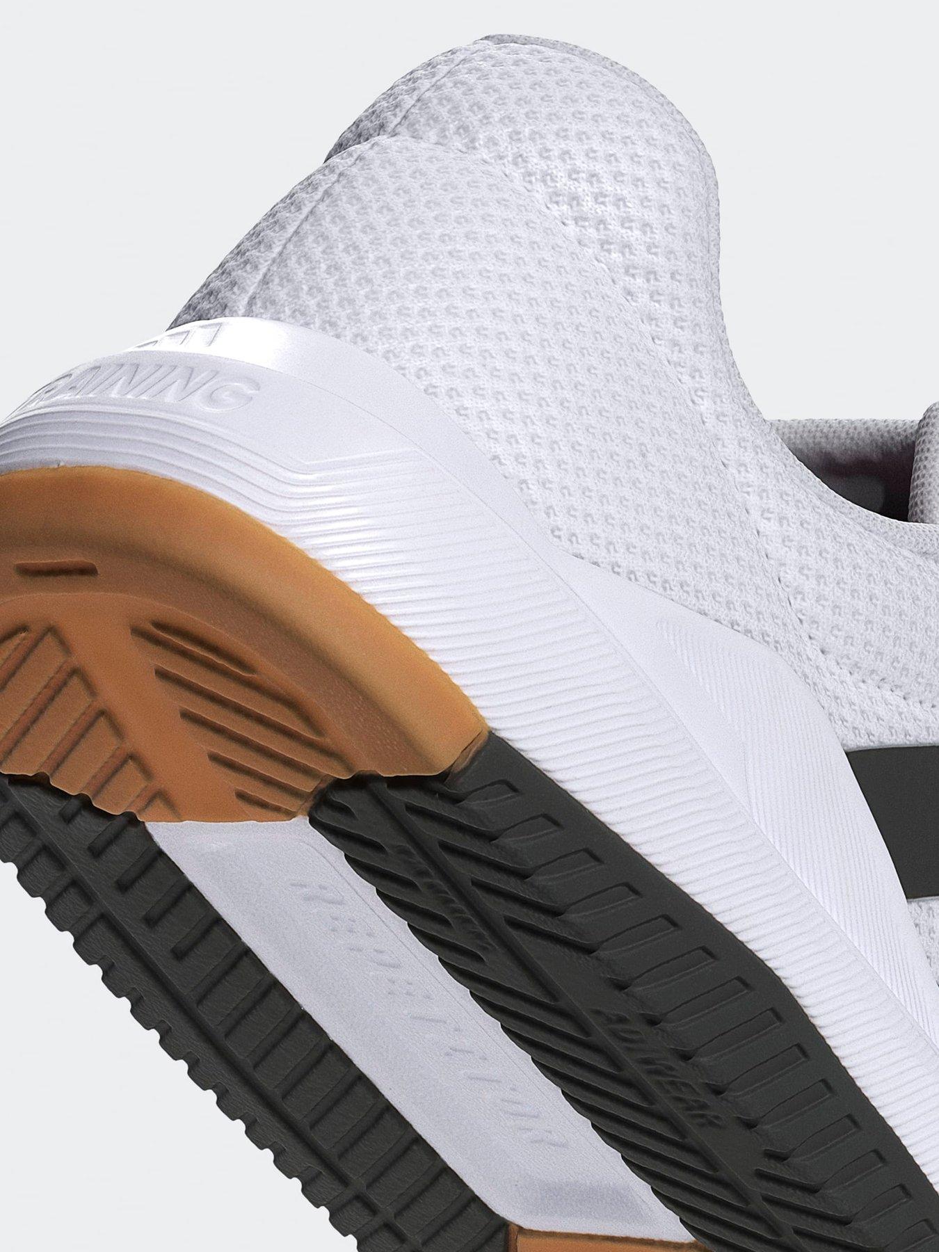 adidas Mens Training Dropset Base Trainers - White | Littlewoods