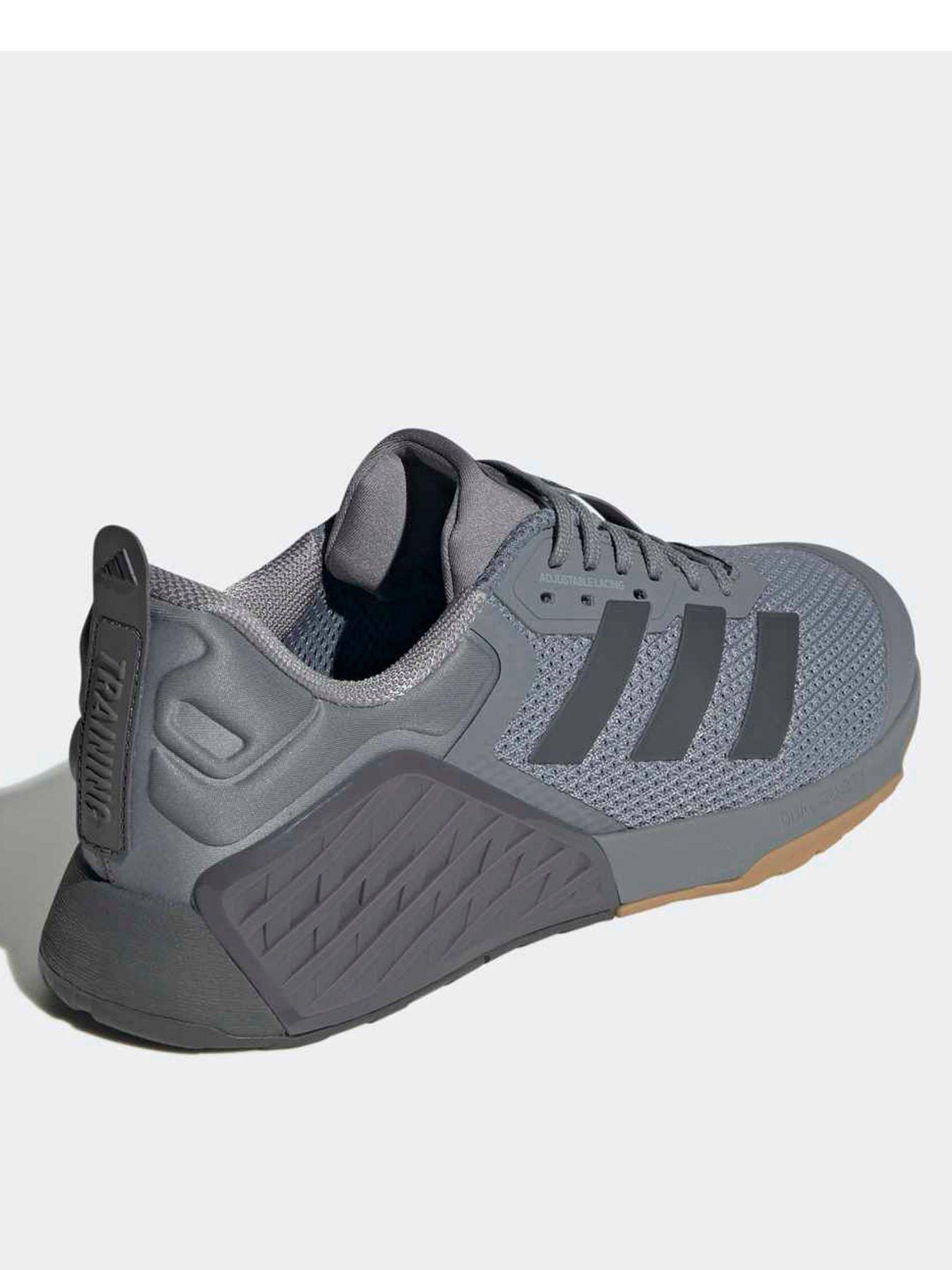Image 3 of 6 of adidas Mens Training Dropset 3 Trainers - Grey