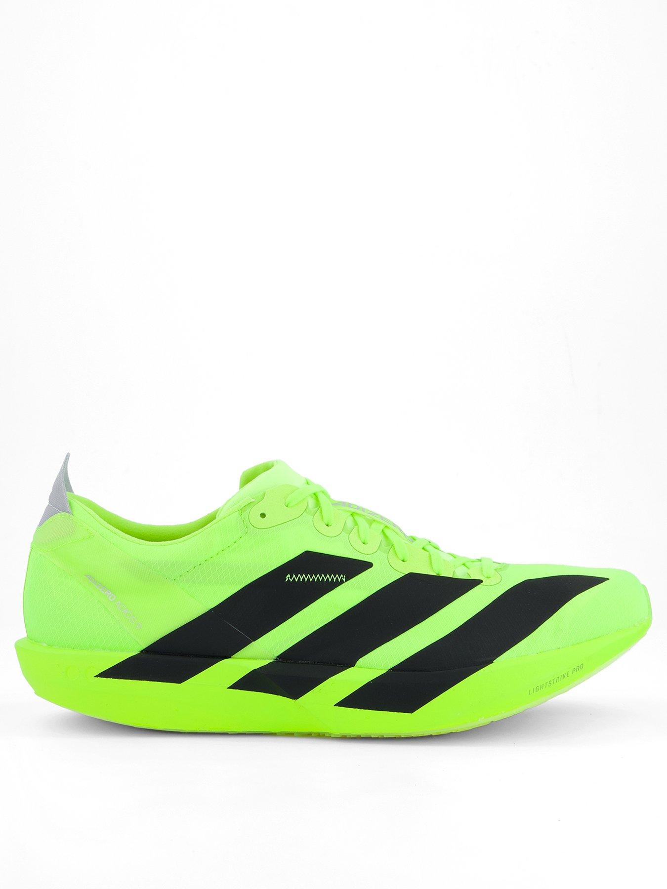undefined Mens Running Adizero Adios 9 Trainers - Green