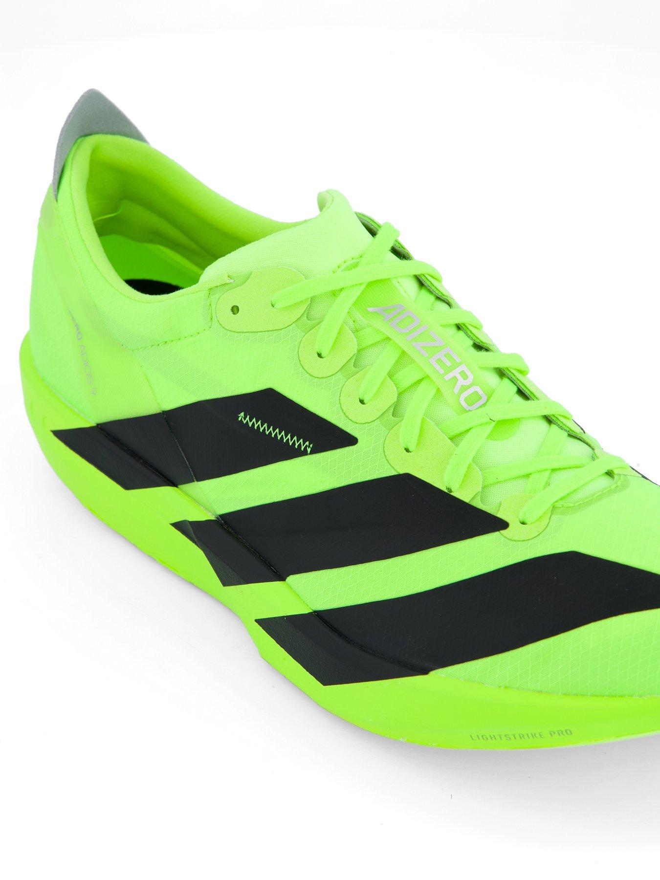 Image 5 of 7 of adidas Mens Running Adizero Adios 9 Trainers - Green