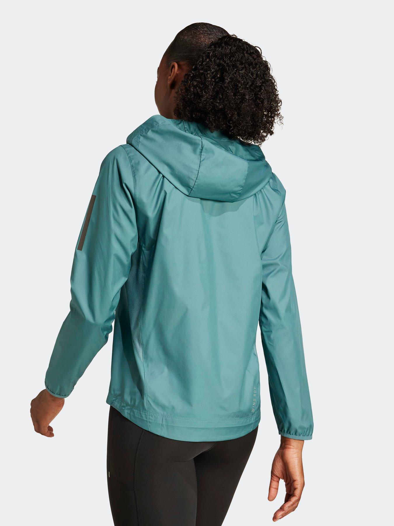 Image 2 of 5 of adidas Womens Running Own The Run Jacket - Green