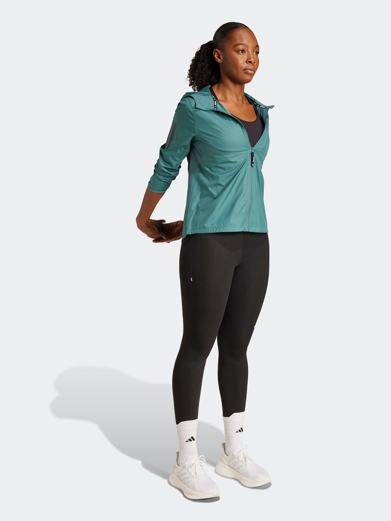 Image 3 of 5 of adidas Womens Running Own The Run Jacket - Green